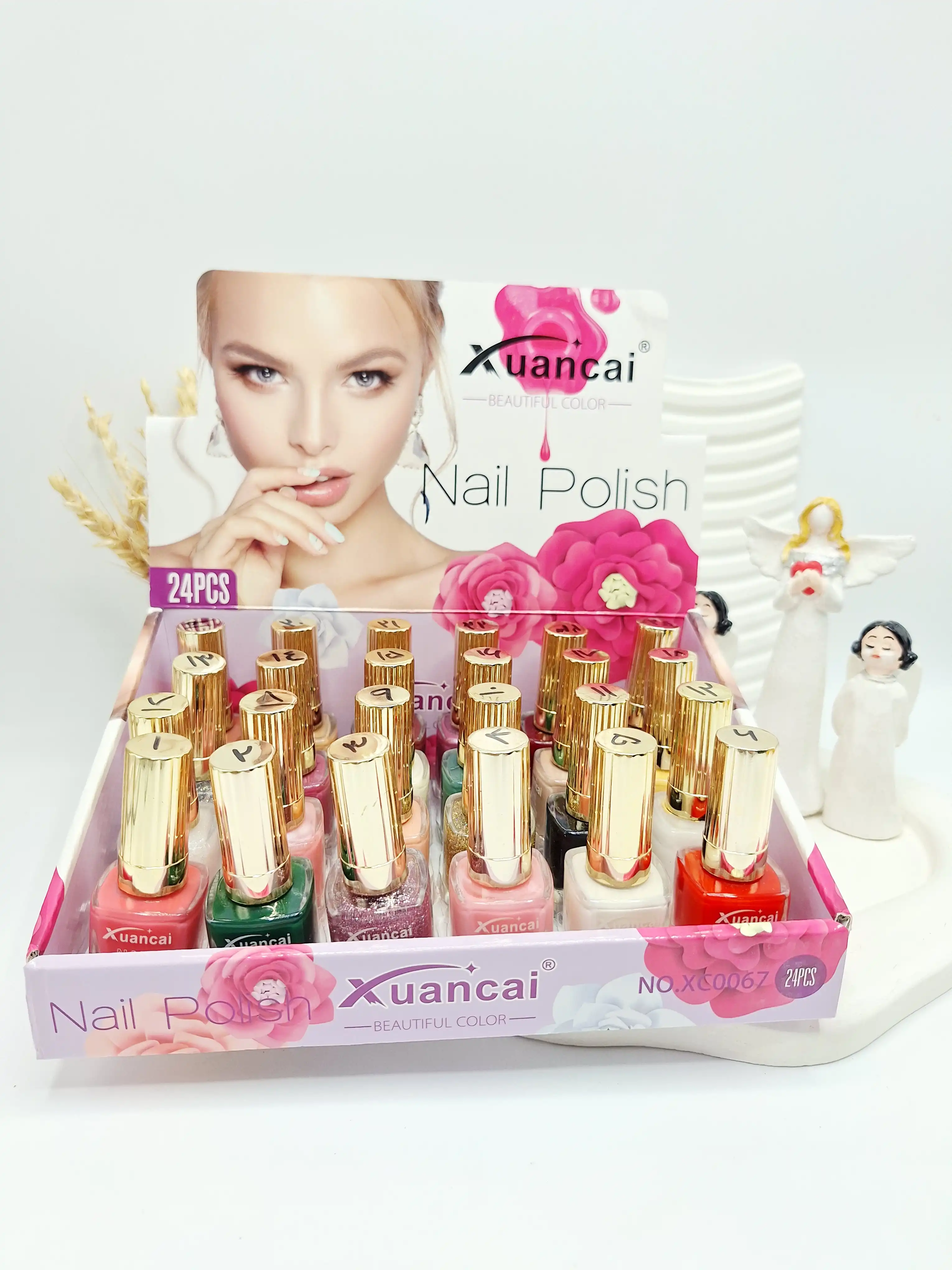 لاک ناخن مربعی برند Xuancai کد 0677