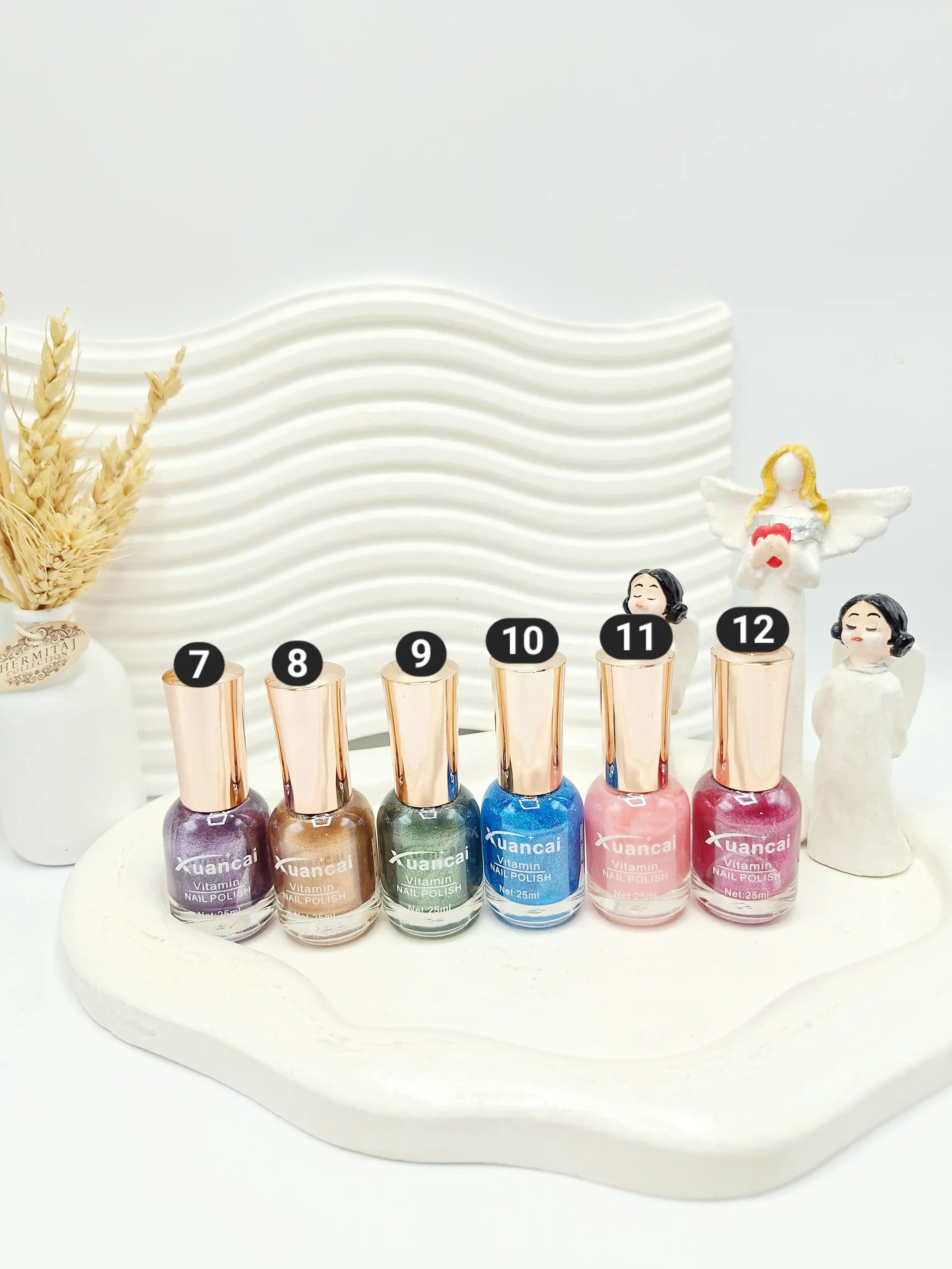 لاک ناخن ساده برند Xuancai کد 0035