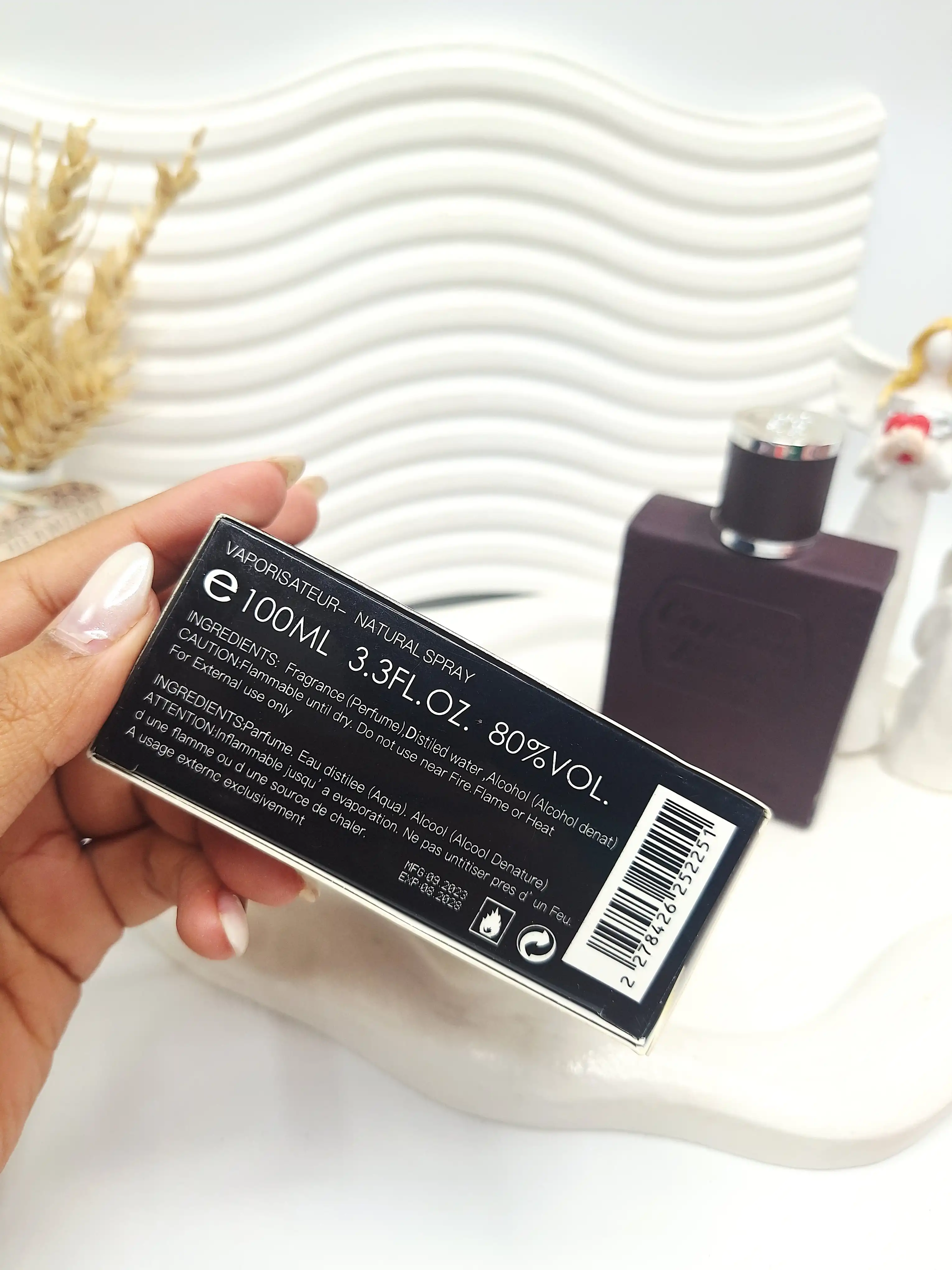 ادکلن مردانه Captain Black حجم 100 میل شرکتی کد 2251