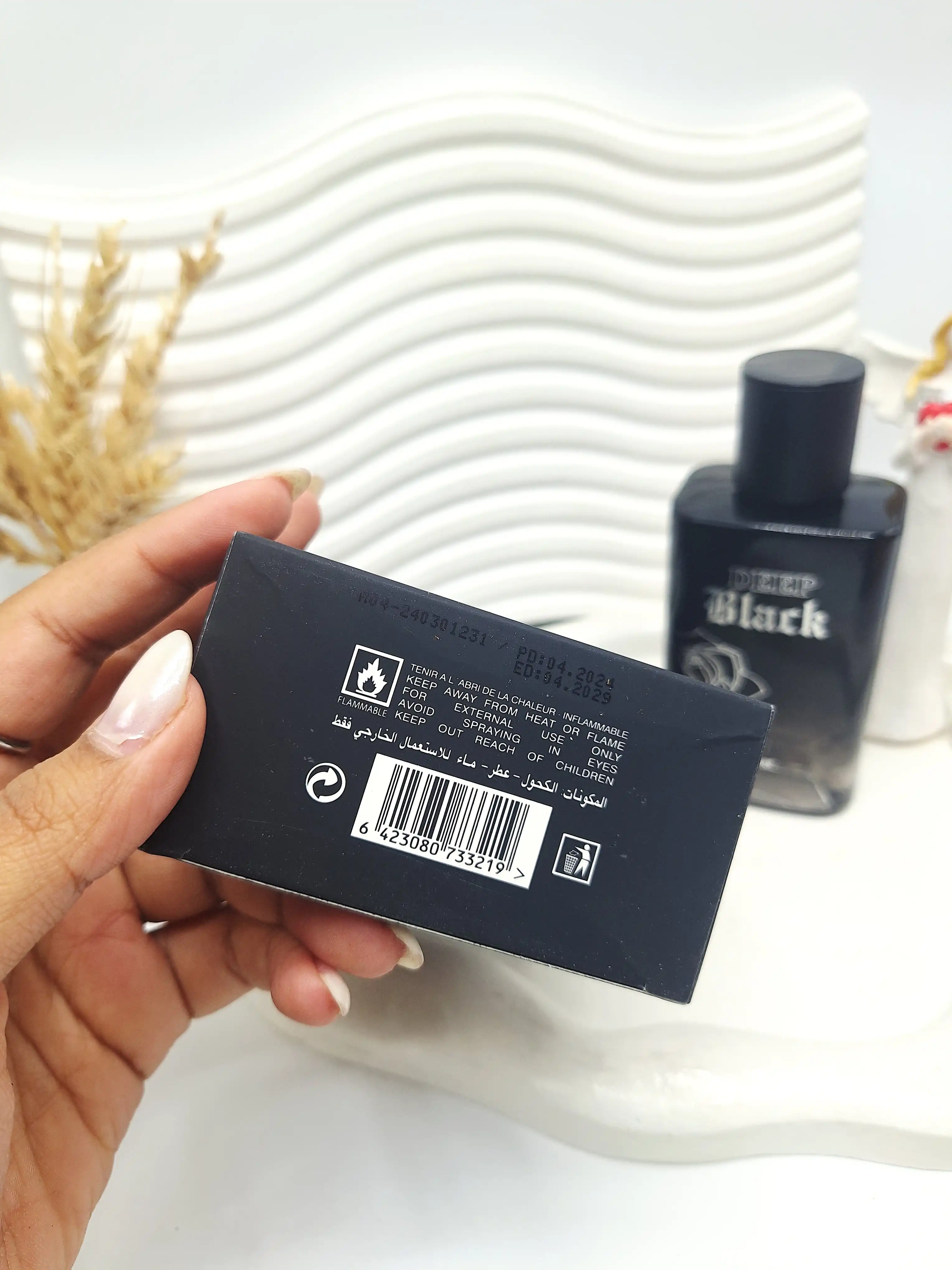 ادکلن DEEP Black حجم 100 میل شرکتی کد 3219