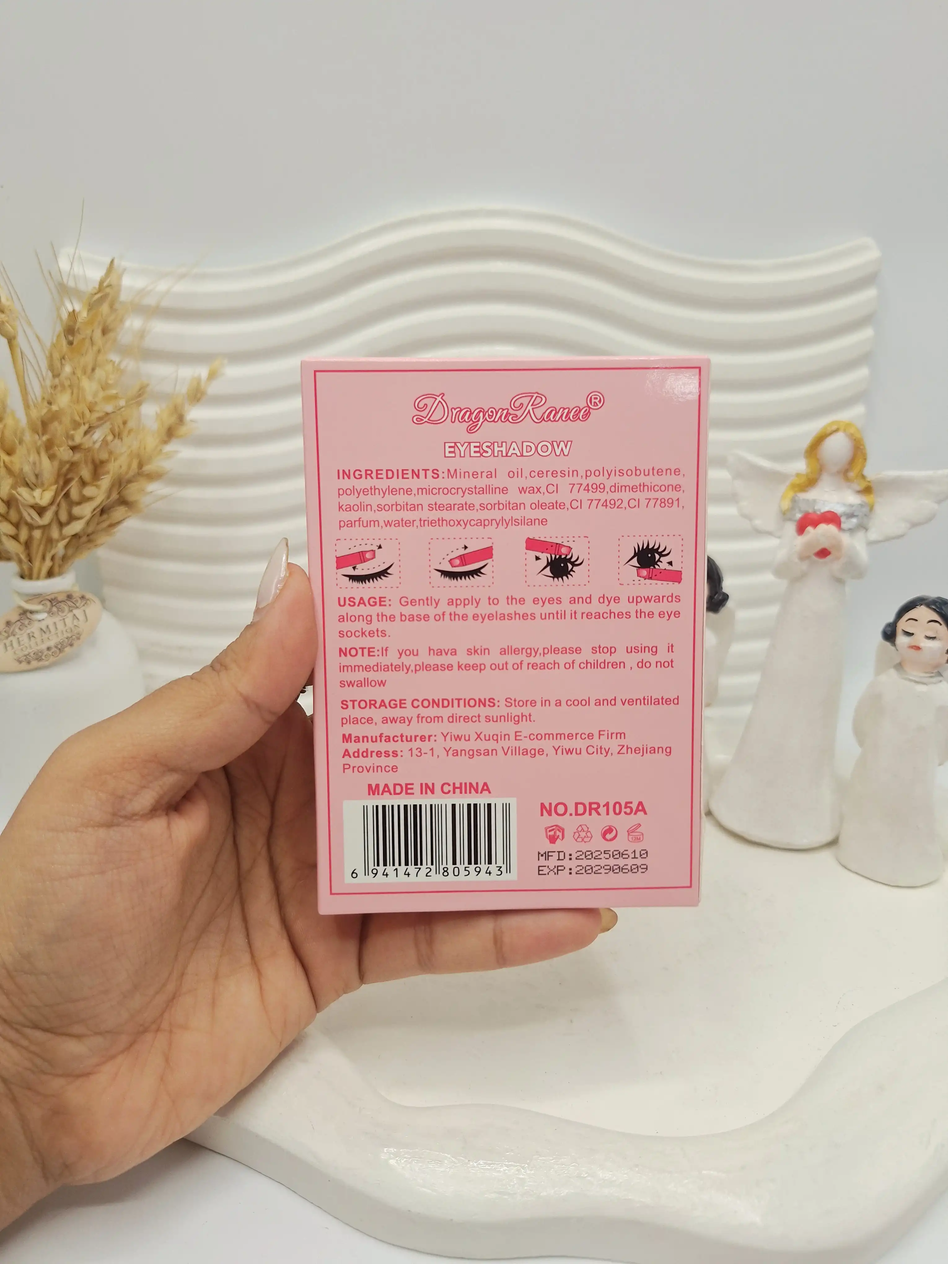 پک سایه استیکی دو رنگ چشم برند دراگون رانی کد 5943