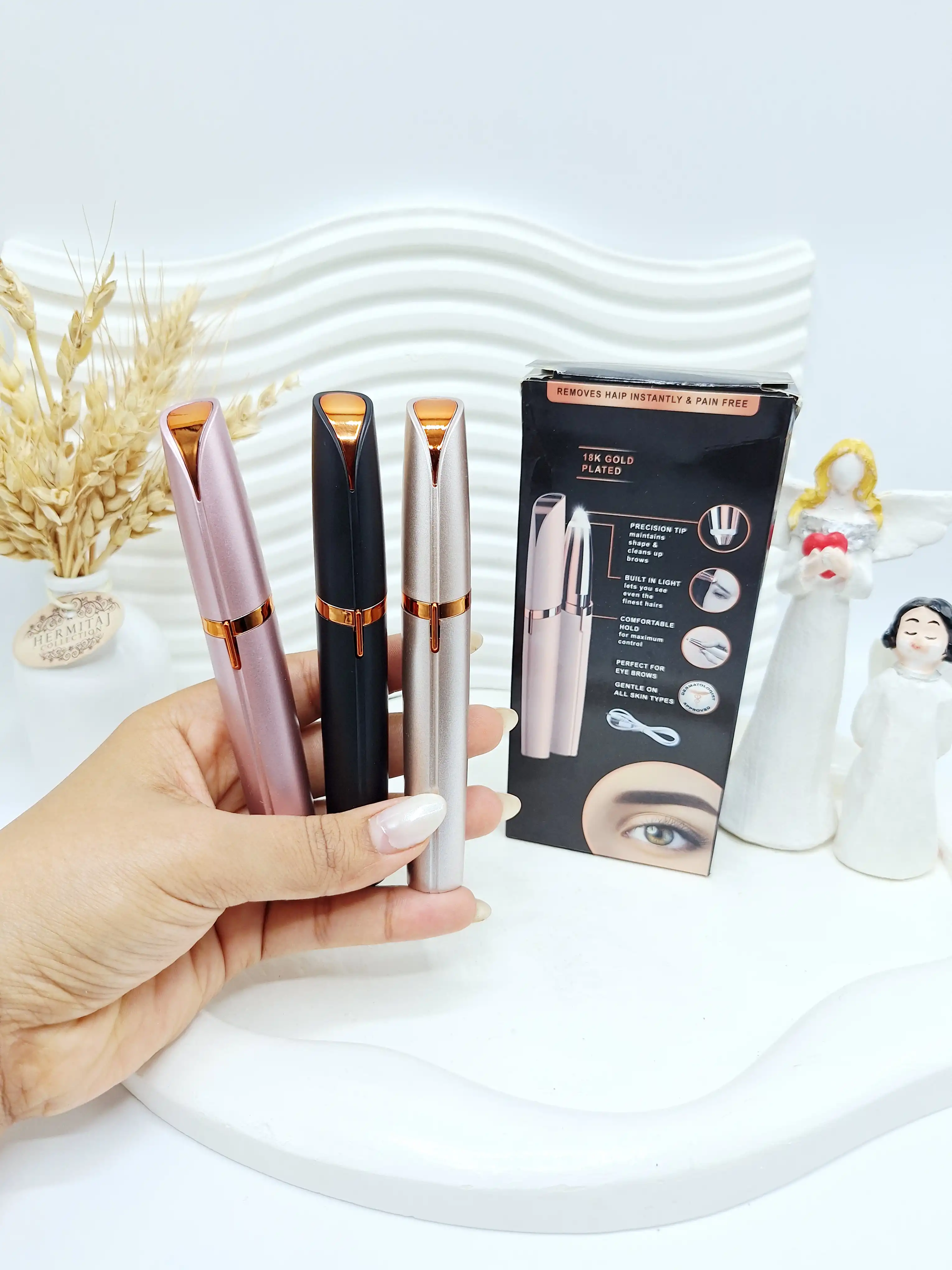 موزن مخصوص ابرو حرفه ای Flawlbss کد 0556