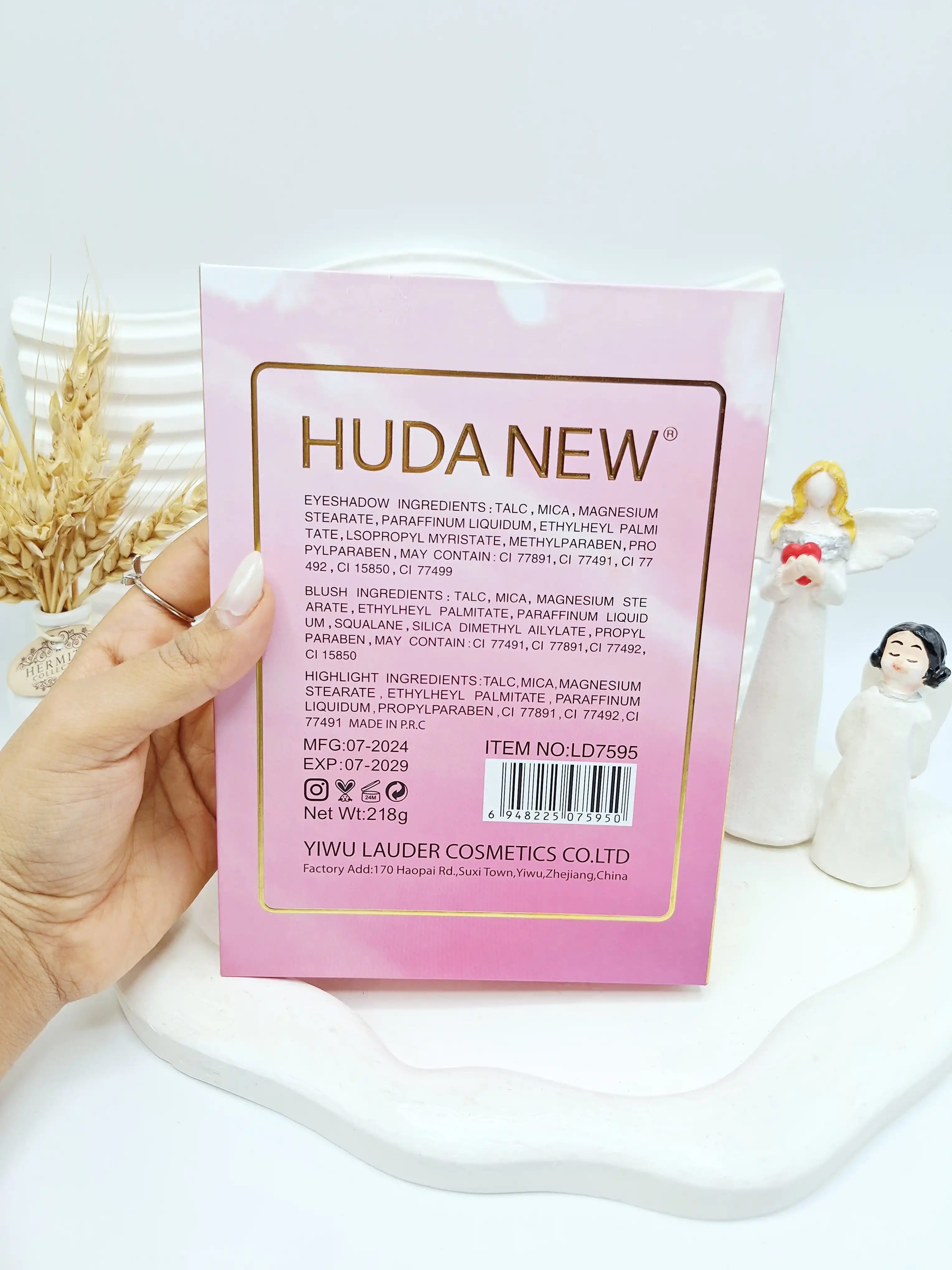 پالت سایه کتابی پرنسس Smile Ange کد 5950