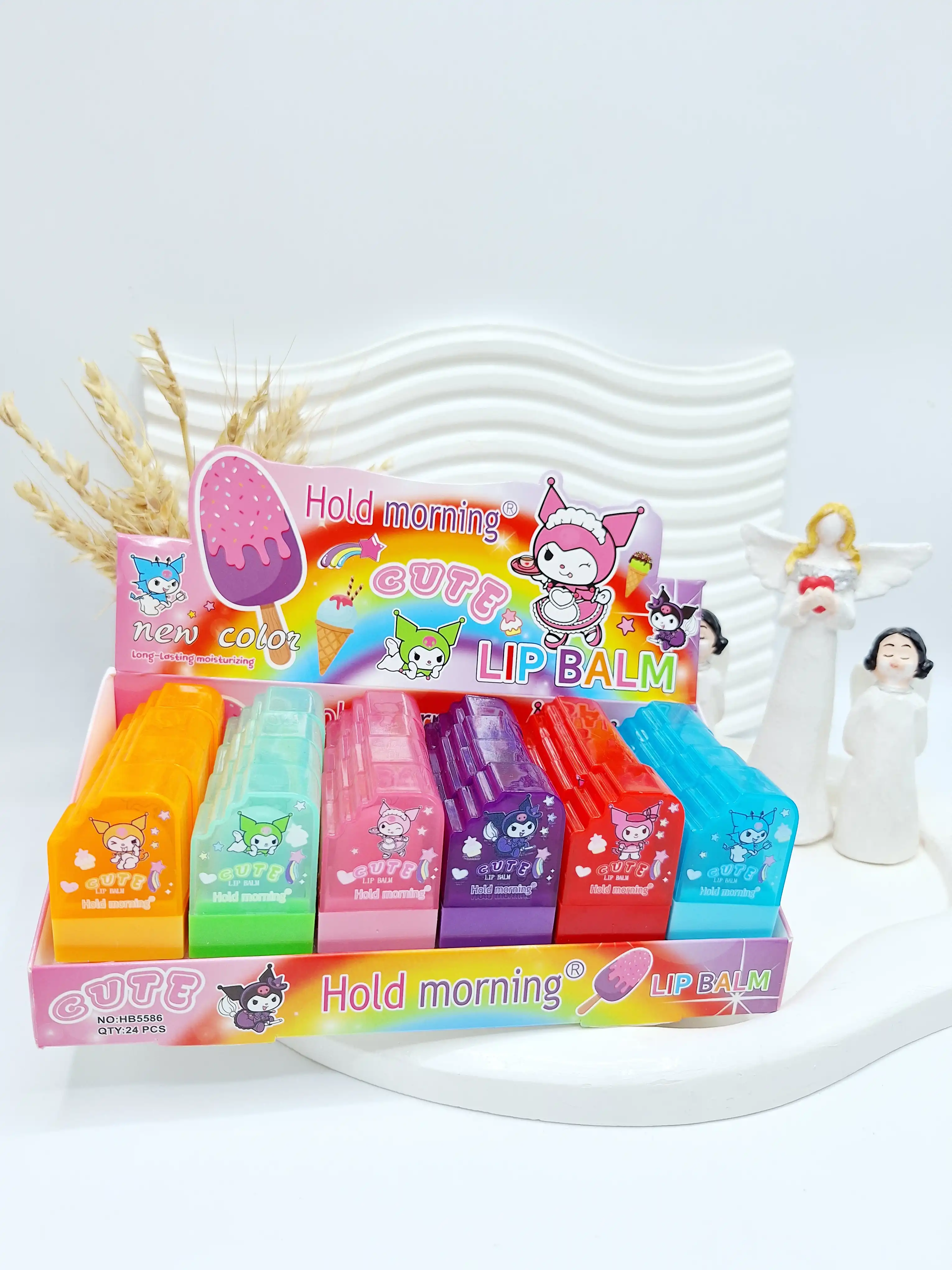 بالم لب کرومی Hold morning کد 5586