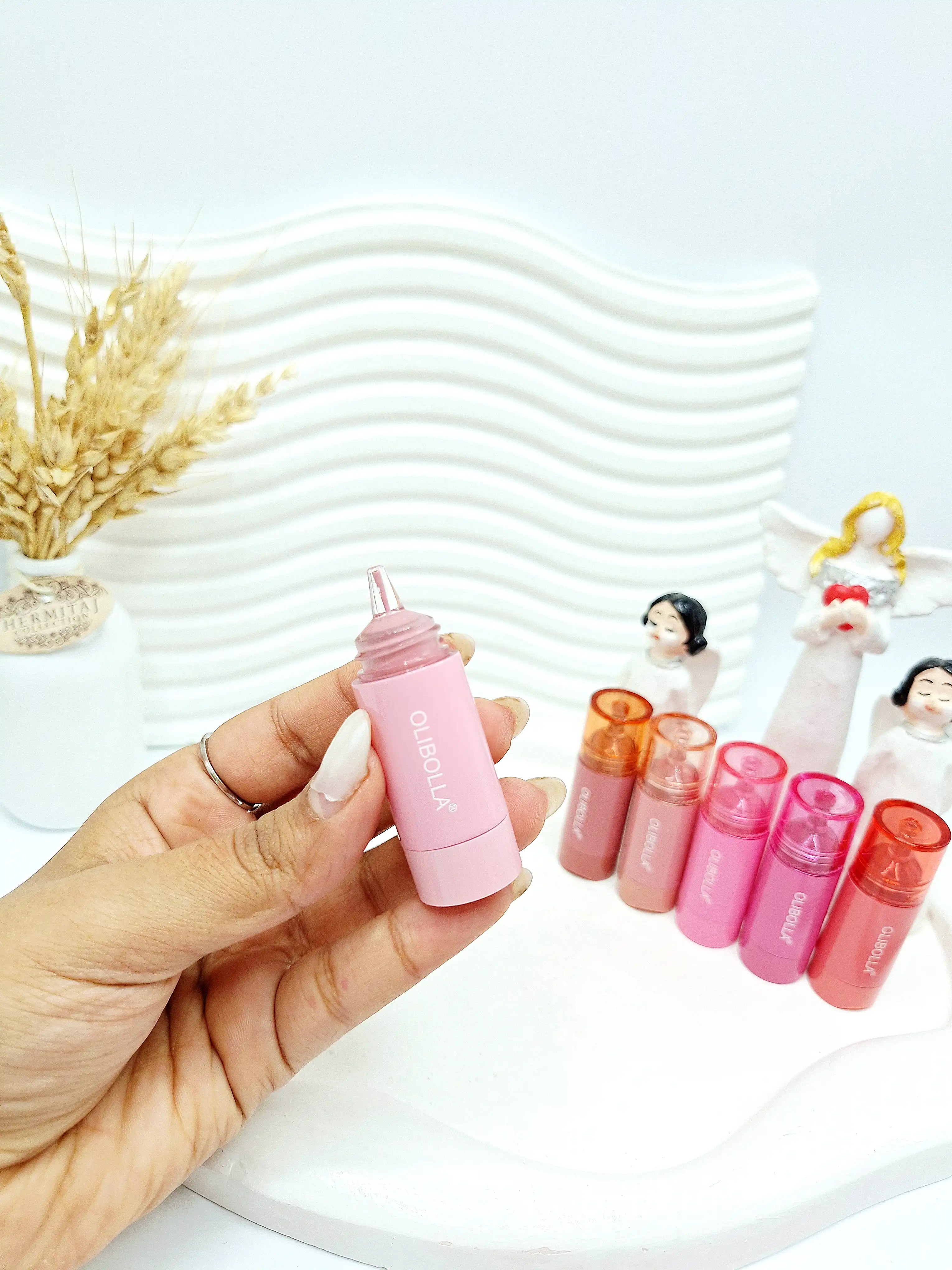 رژگونه مایع دکمه ای اولیبولا Olibolla کارتن دار کد 236