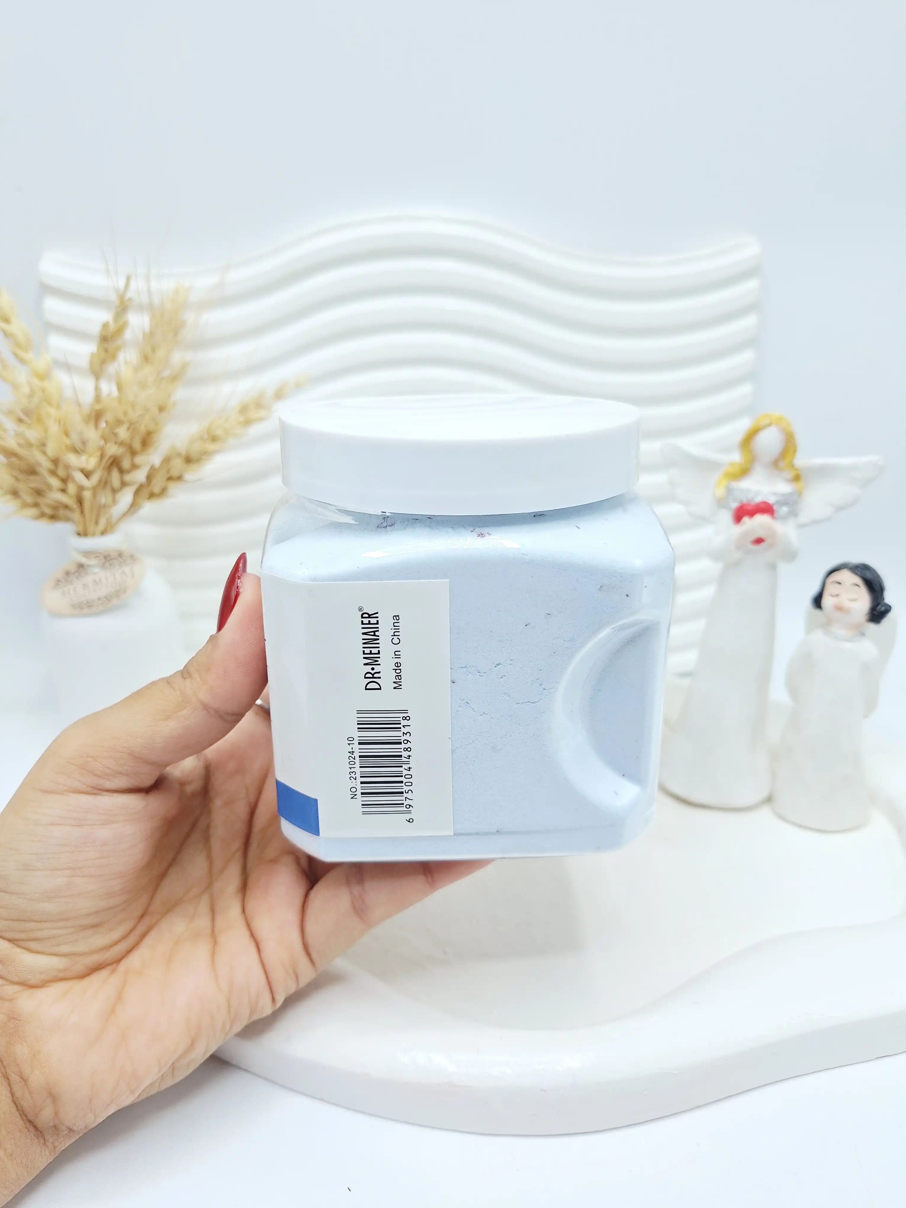 ماسک هیدروژلی هیالورونیک اسید HYALURONIC ACID دکتر مینایر 400 گرم