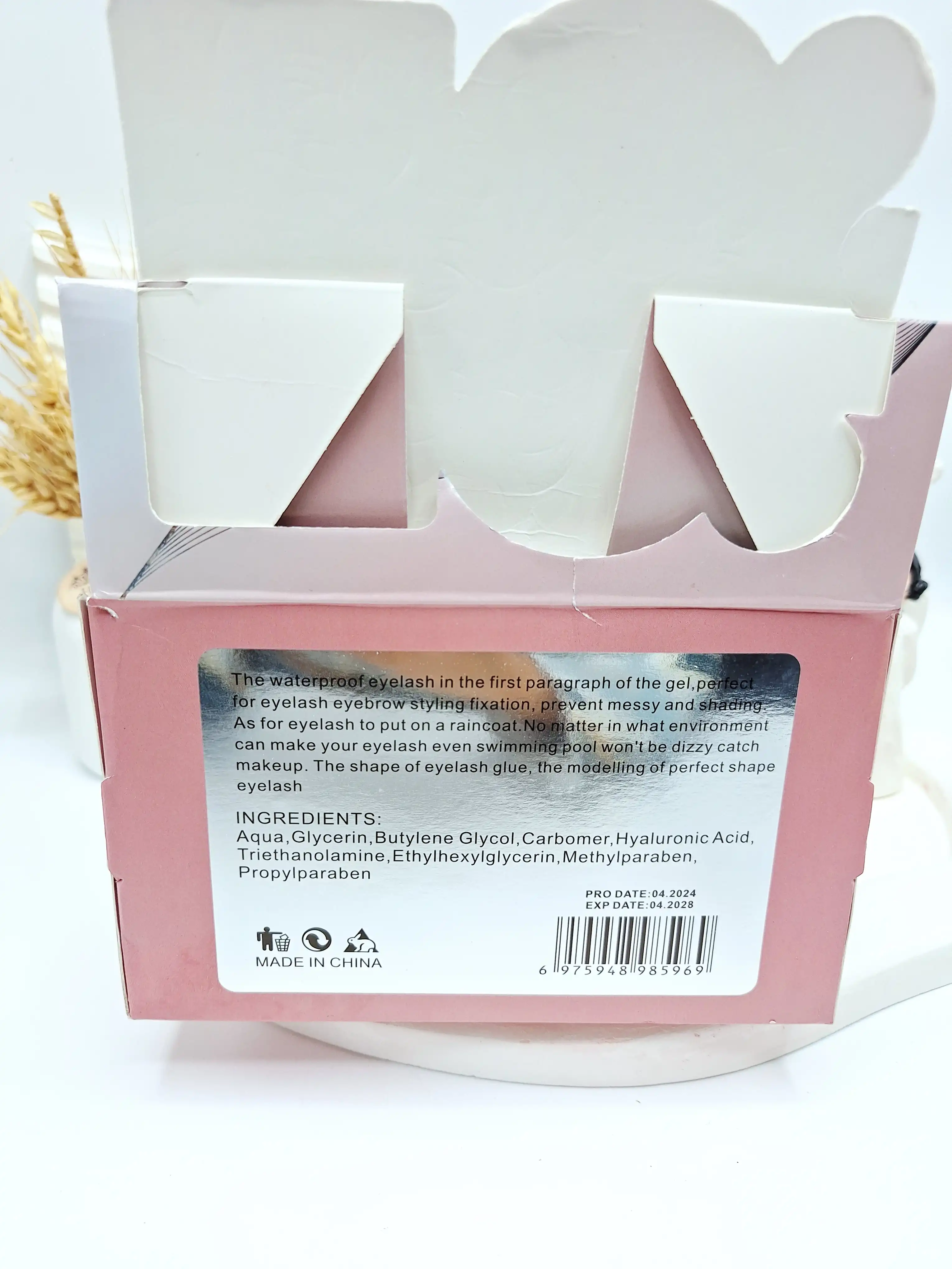 سرم تقویت مژه گل رز برند رومانتیک مات کد 5969