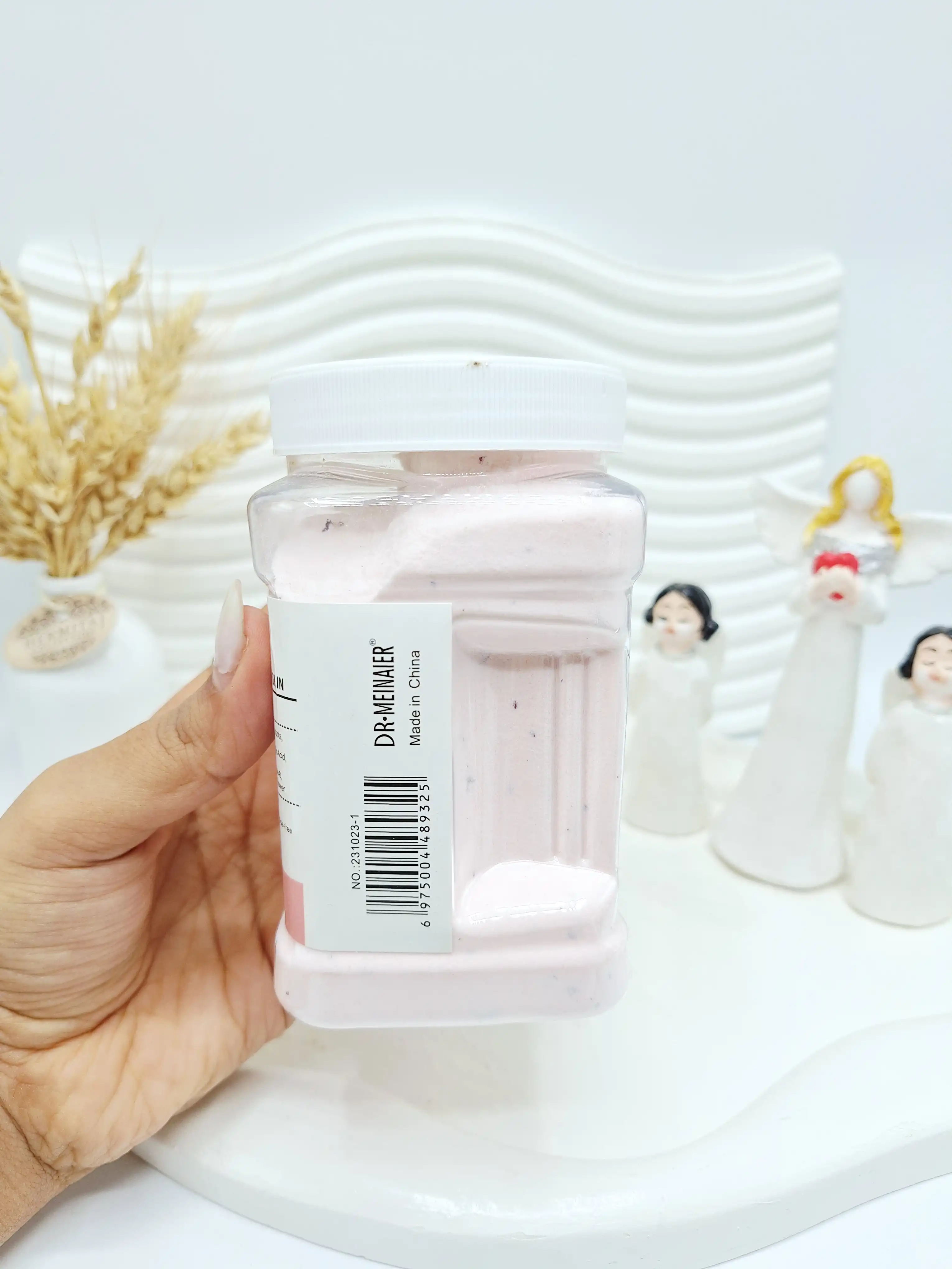 ماسک هیدروژلی گل رز بلغاری BULGARIAN ROSE دکتر مینایر 300 گرم