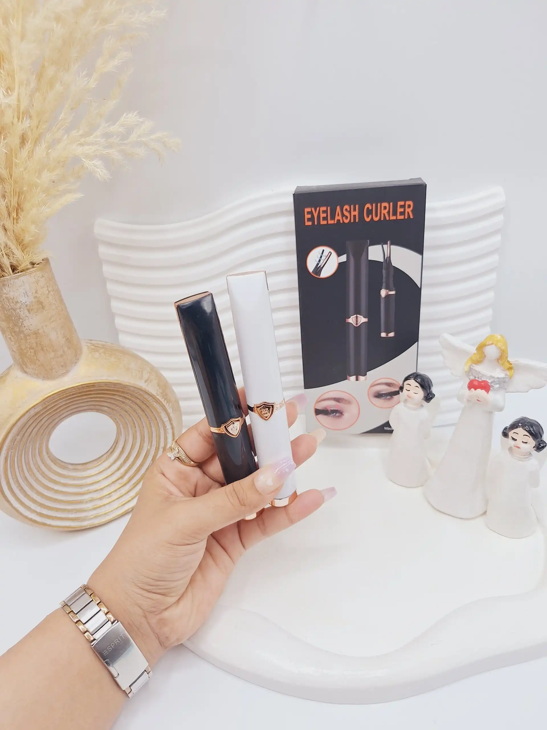 دستگاه بابلیس مژه حرارتی EYELASH CURLER کد 5412