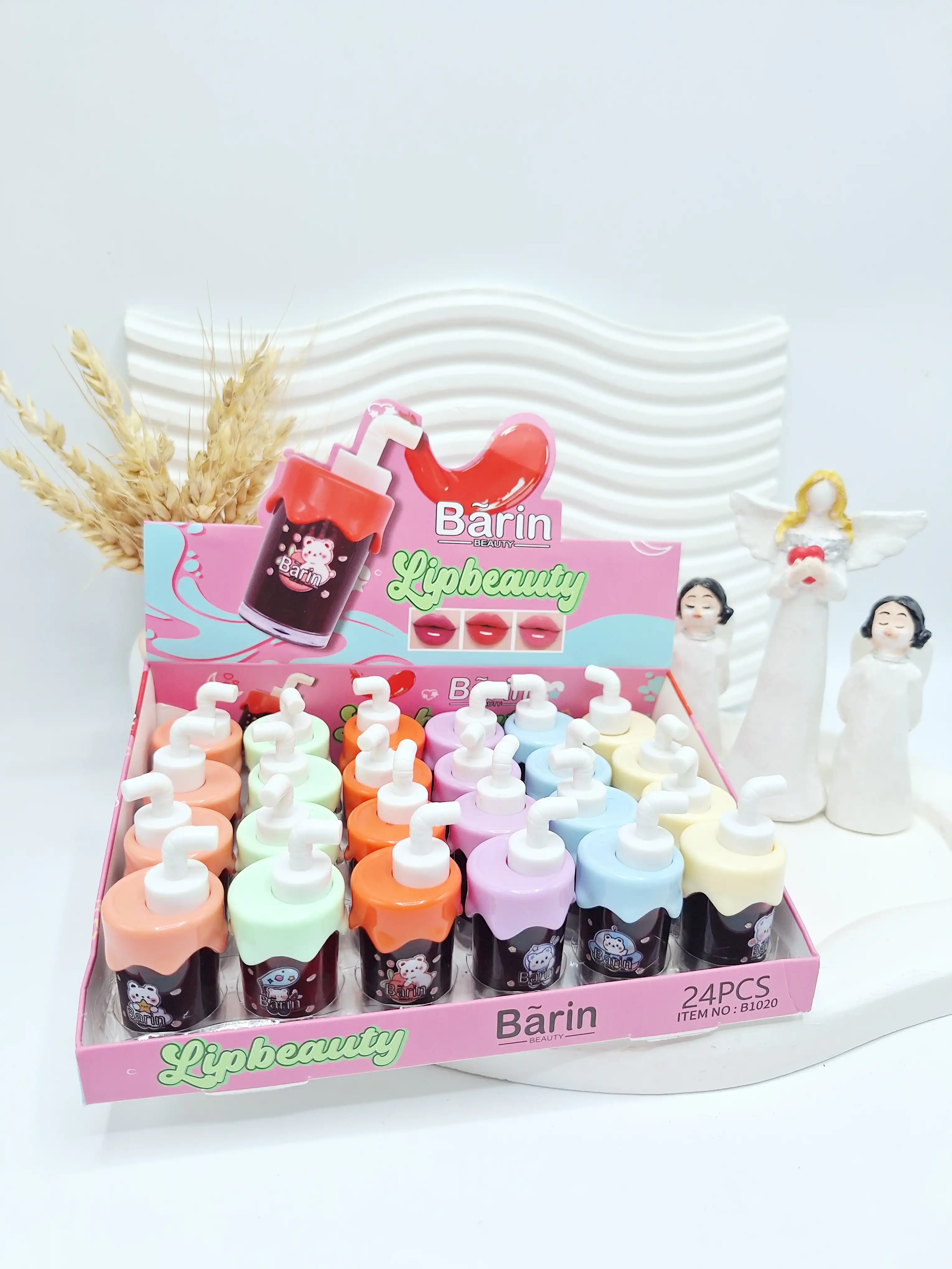 تینت لب آبمیوه نی دار برند Barin کد 1020