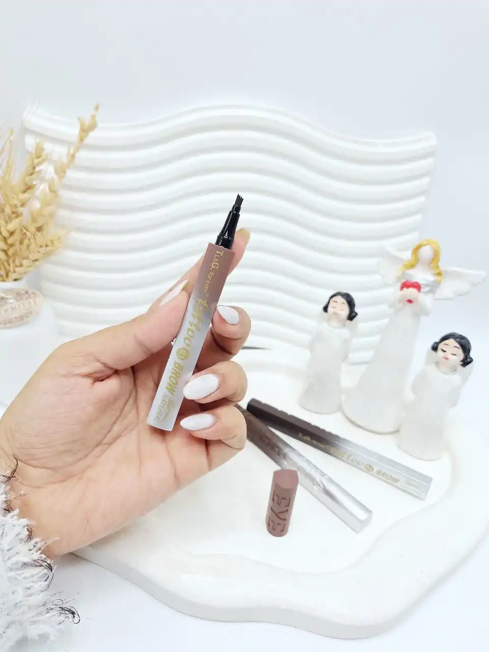 هاشور ابرو 4 خط ضد آب برند فور اور کیفیت عالی