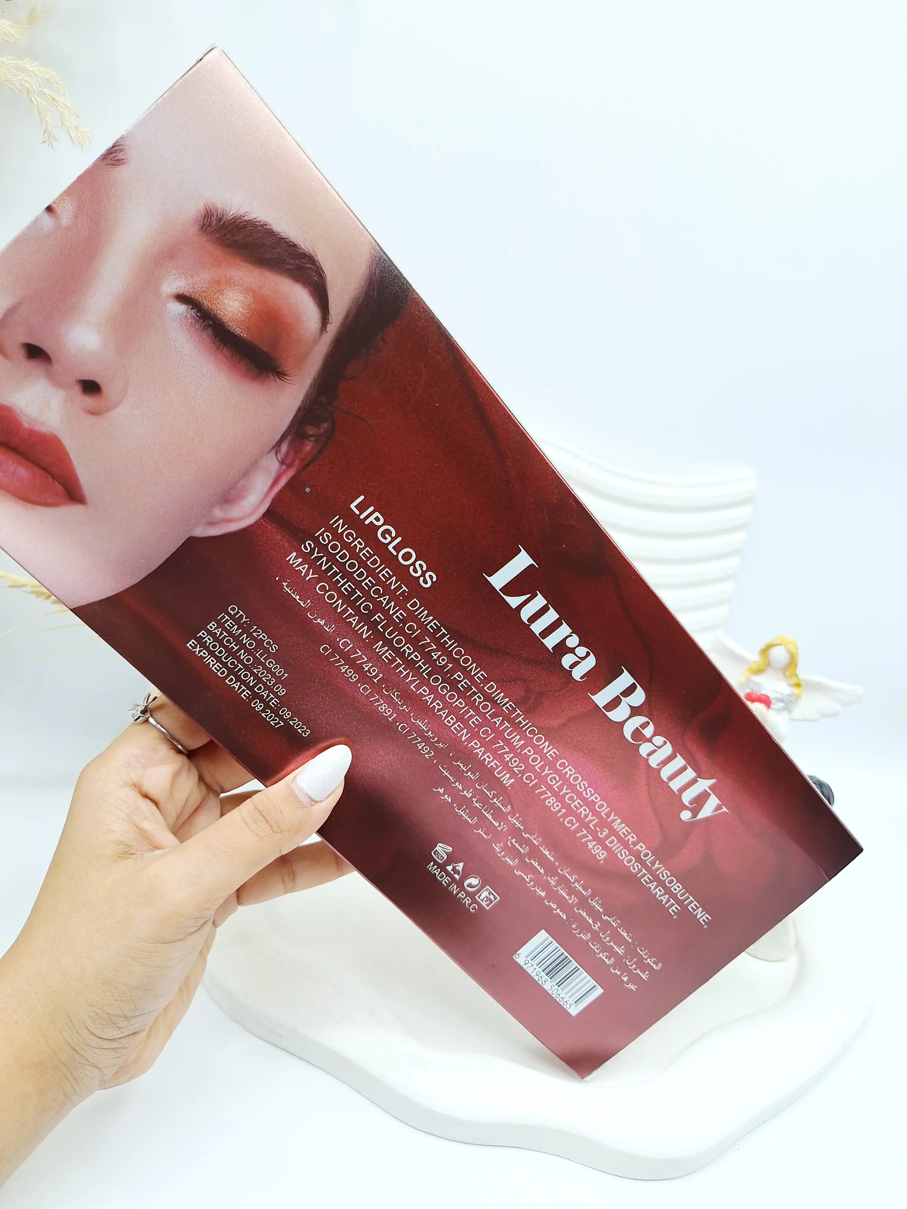 پک رژ مایع 12 تایی Lura Beauty کد 6665