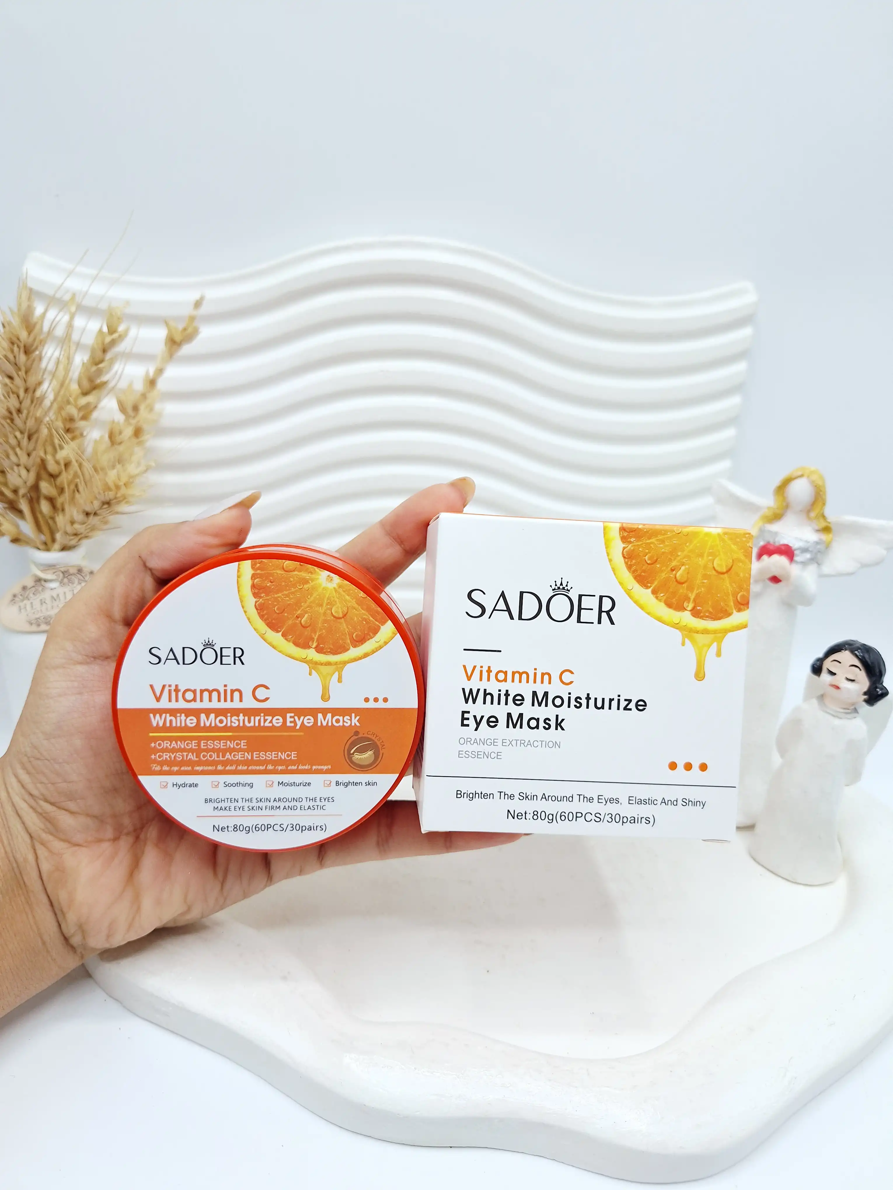 پچ زیر چشم ویتامین سی کاسه ای SADOER کد 3530