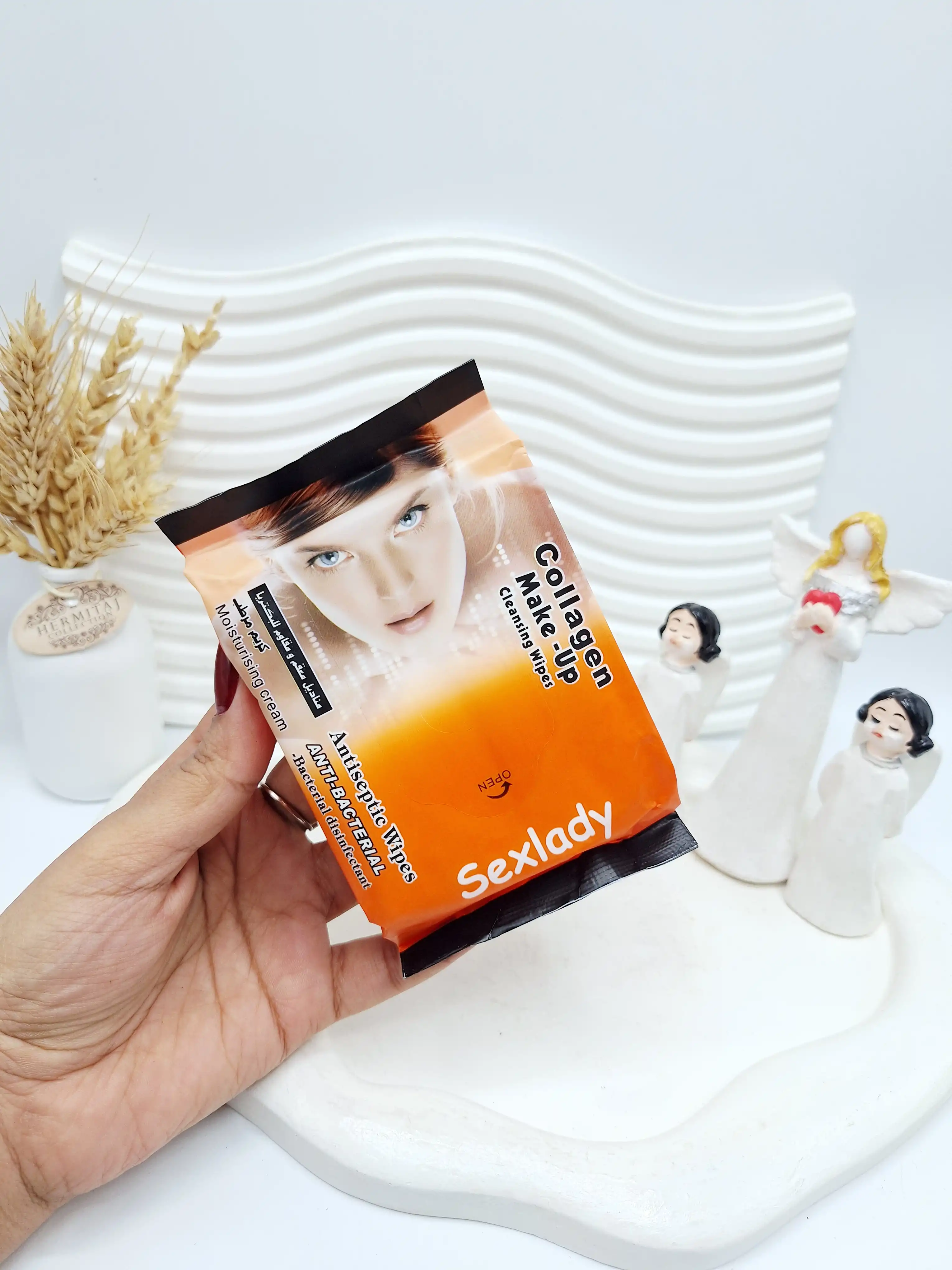 دستمال مرطوب طرح زن برند Sexlady کد ۵۶۰۲