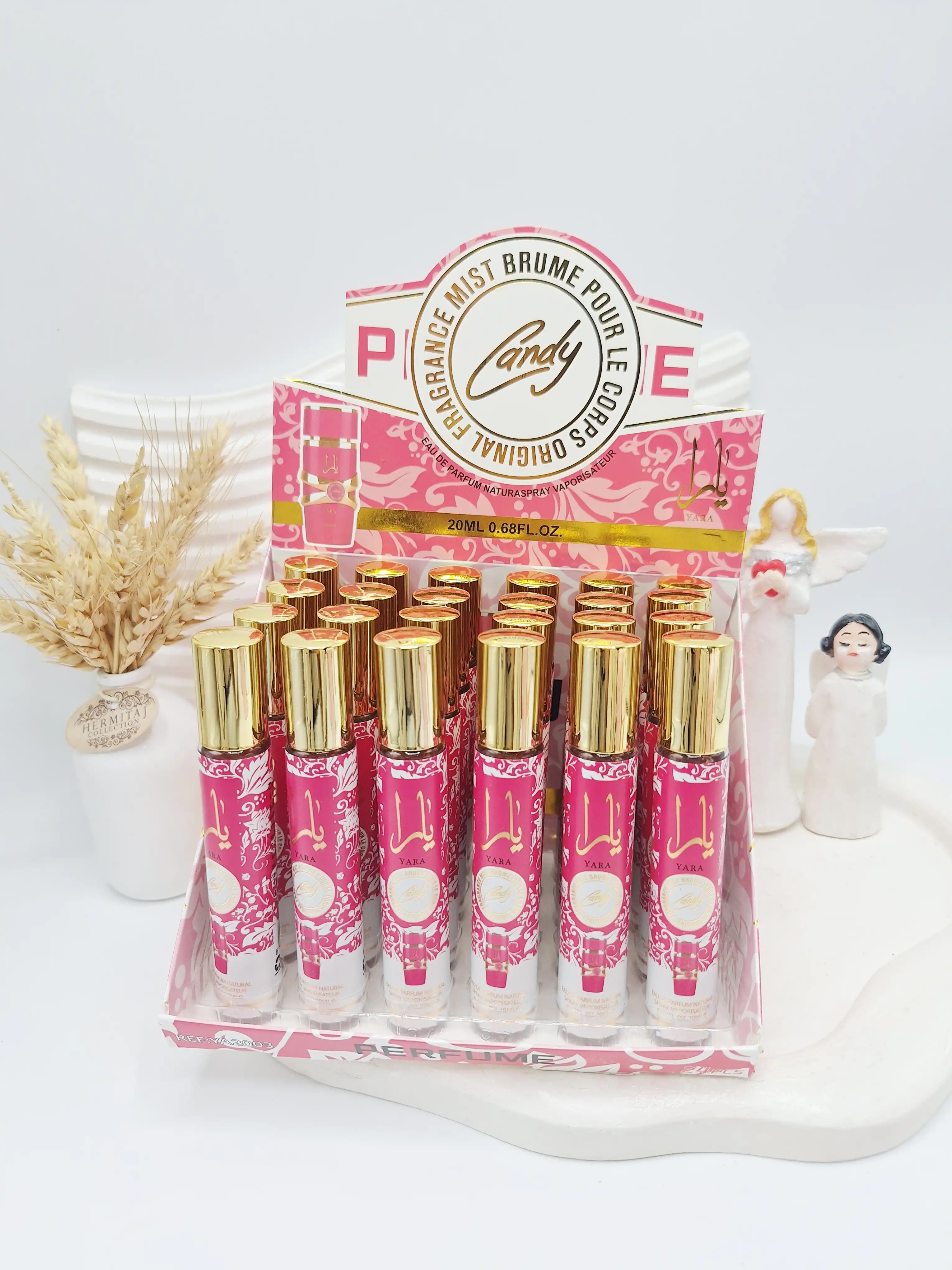 عطر قلمی یارا حجم 20 میل ( سرخابی ) کد2003