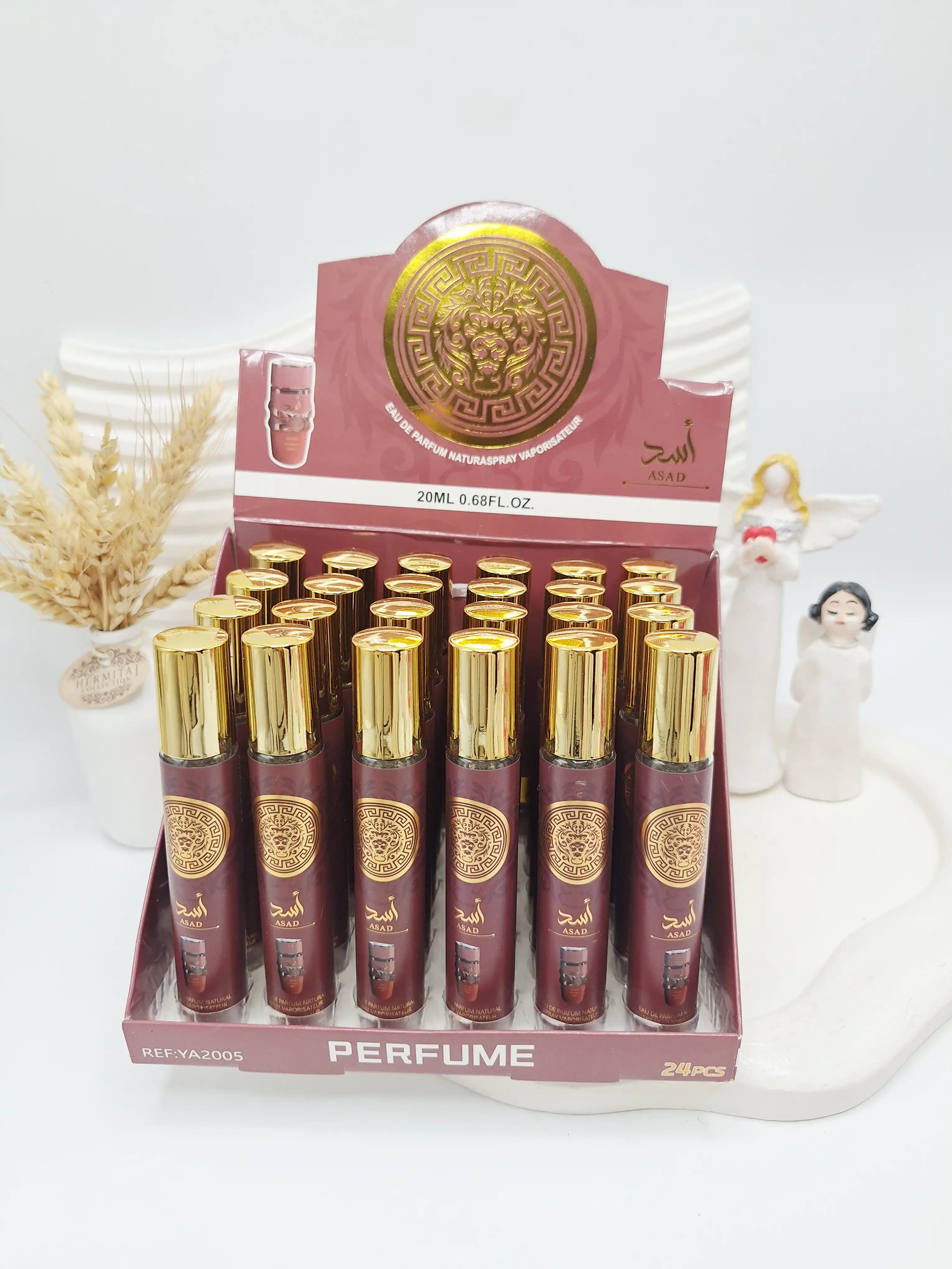 عطر قلمی أسد حجم 20 میل ( قهوه ای ) کد 2005