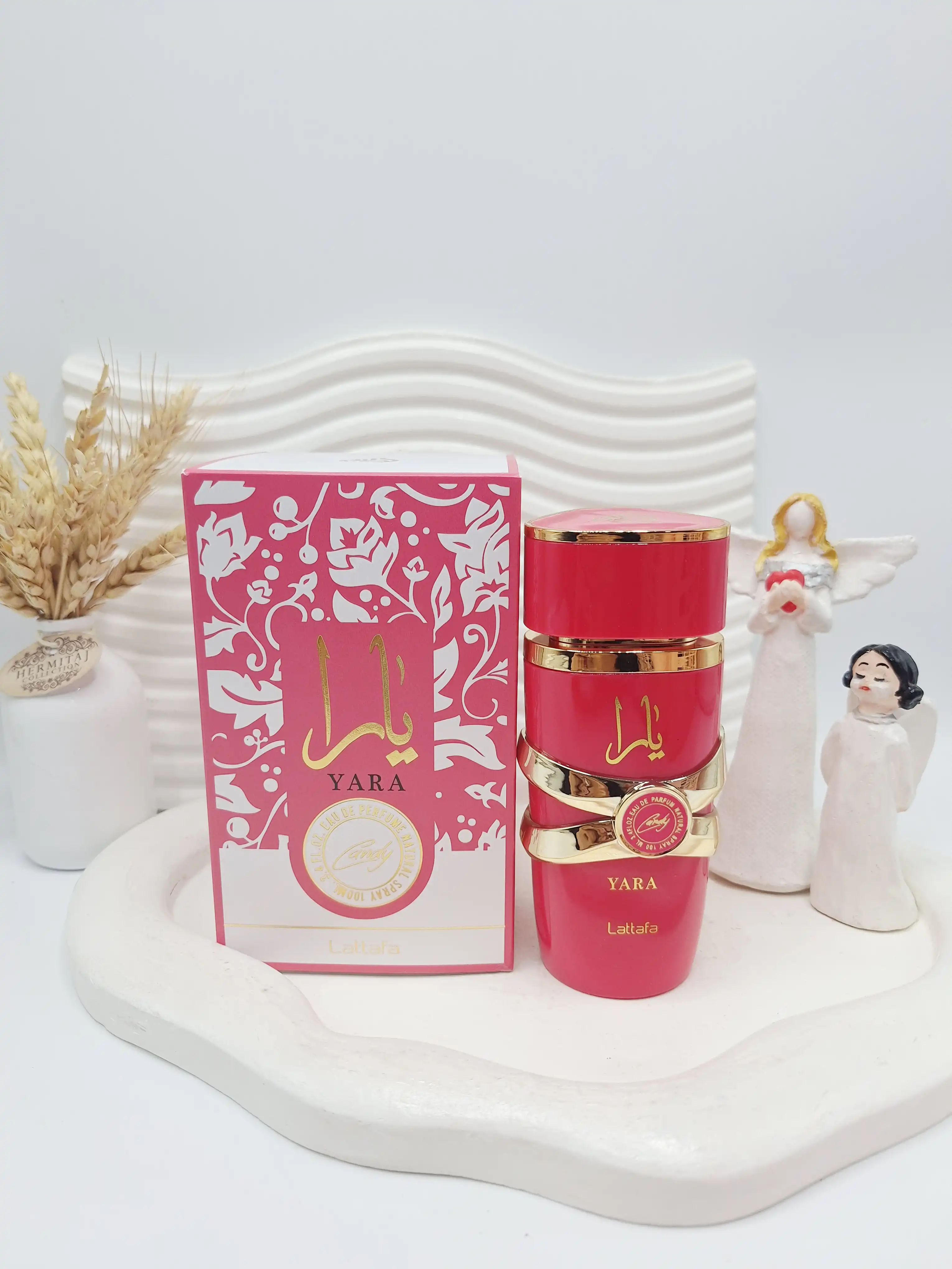 ادکلن یارا سرخابی حجم 100 میل اسکنر دار ساخت امارات کد 9168