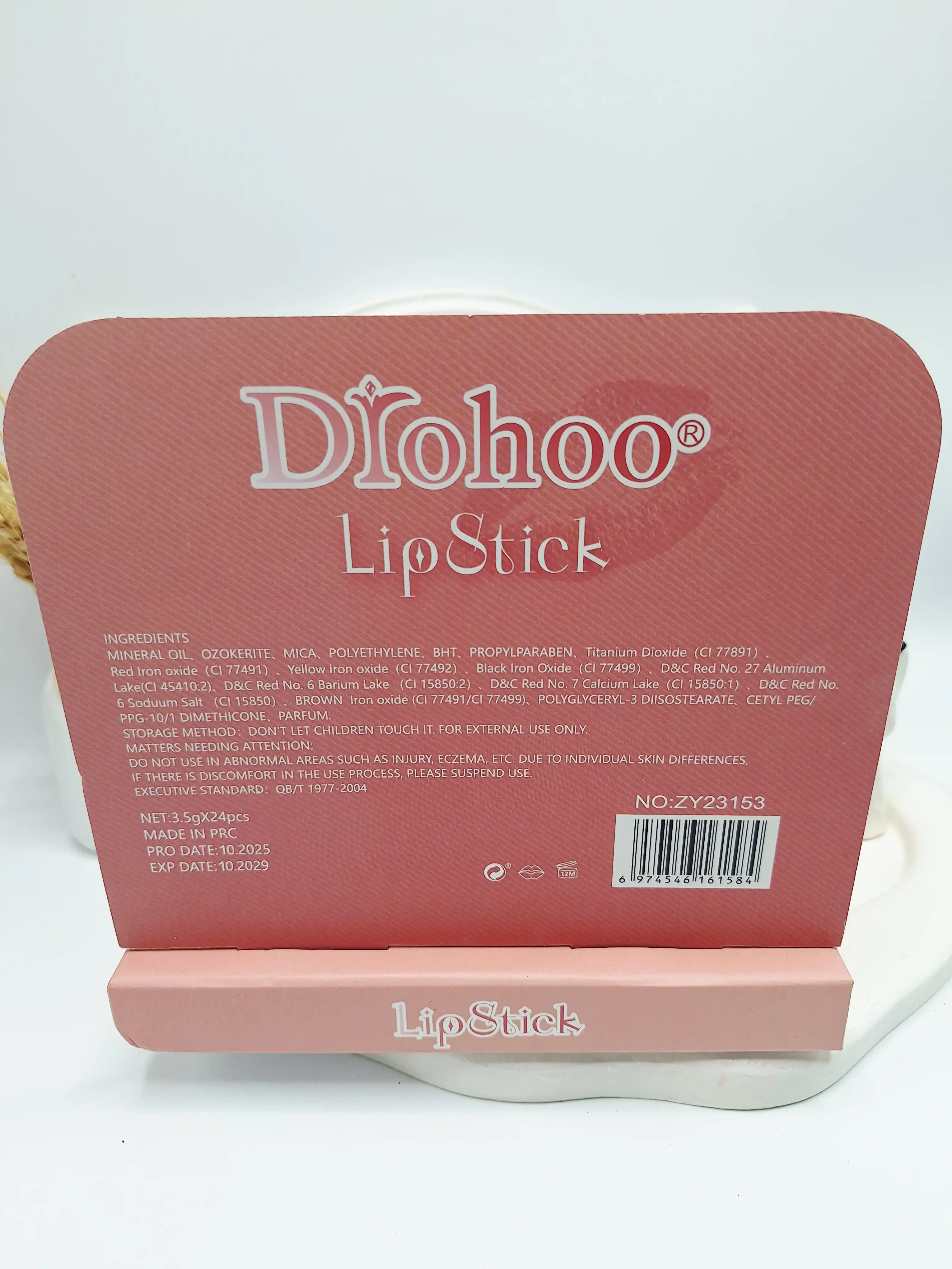 رژلب جامد مات دیور برند Drohoo کد ۲۳۱۵۳