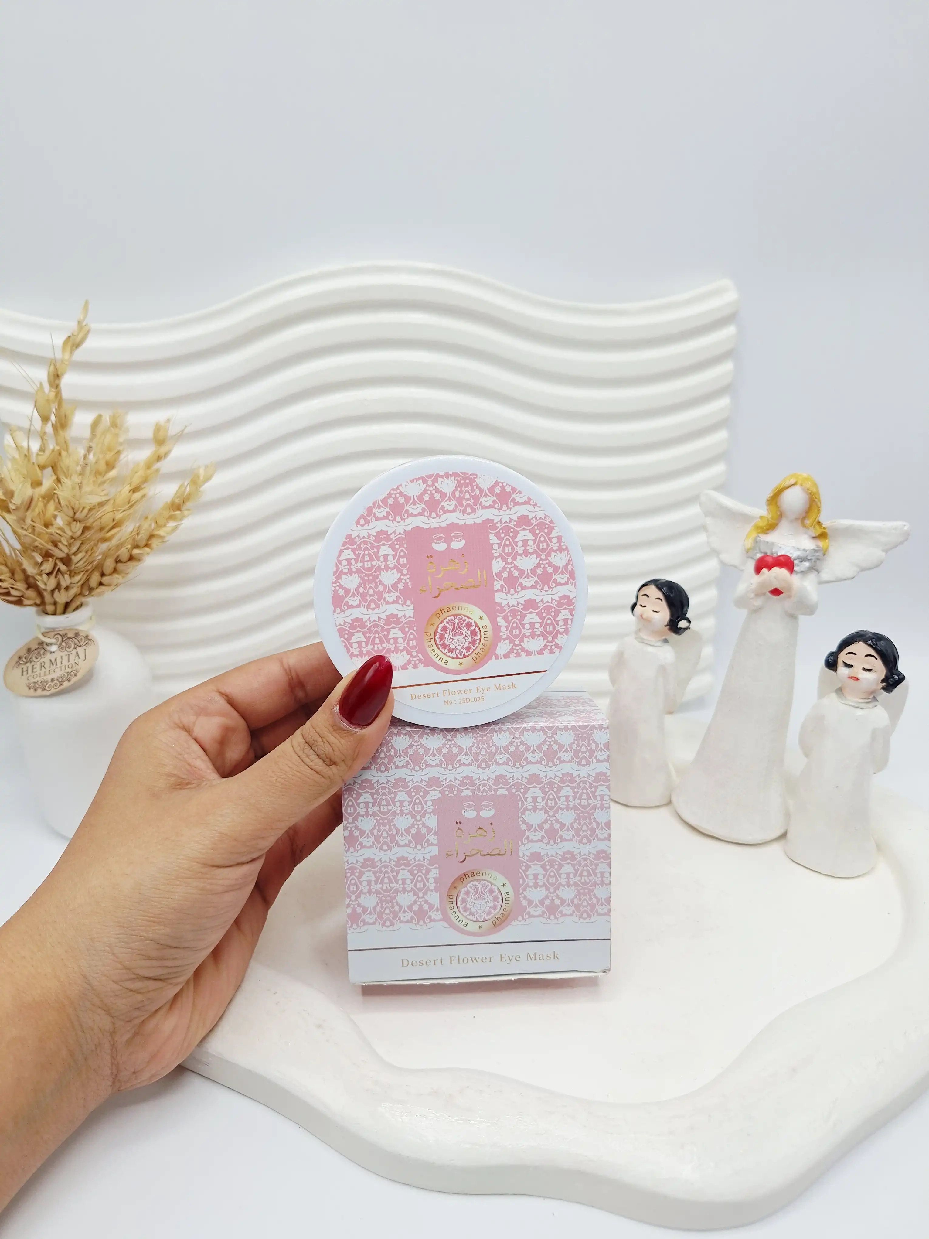 پچ زیر چشم طلا زهرة الصحراء (کارتن صورتی) کد 025