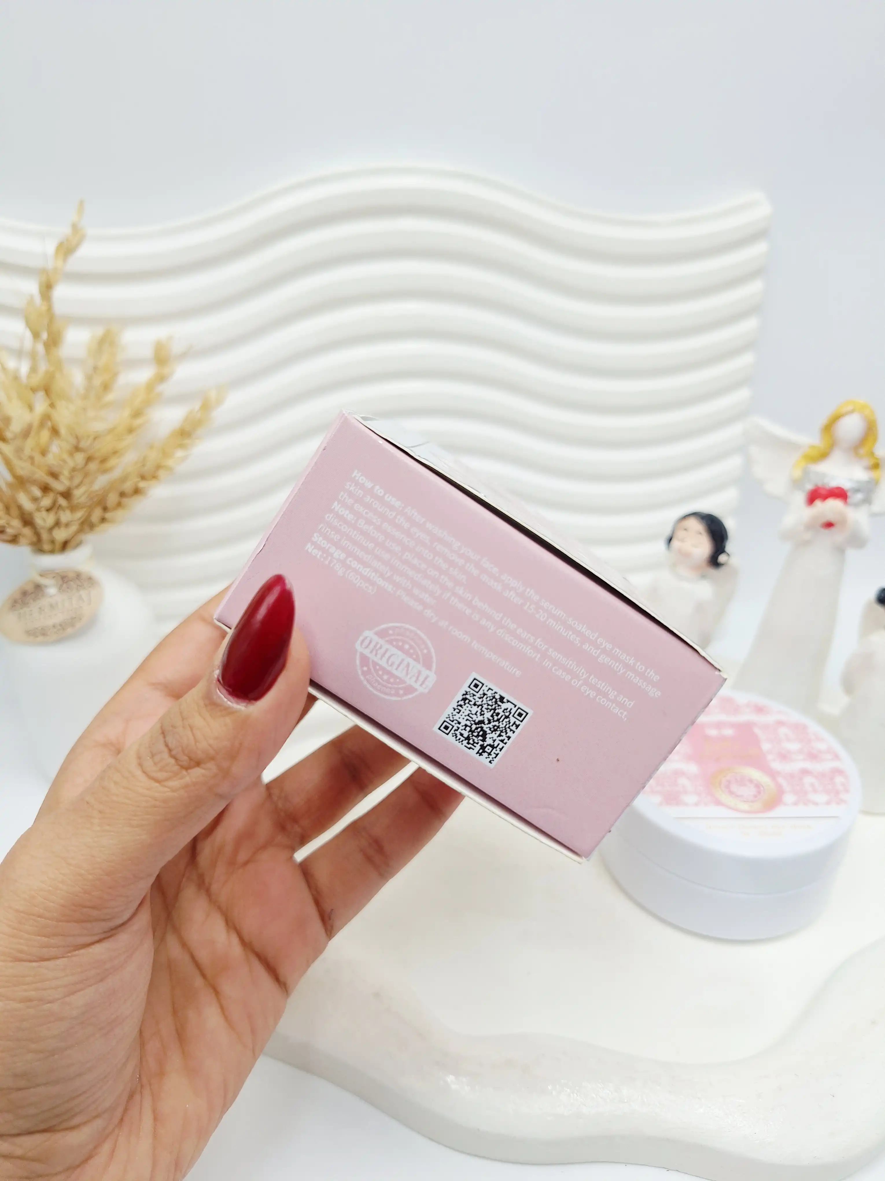 پچ زیر چشم طلا زهرة الصحراء (کارتن صورتی) کد 025