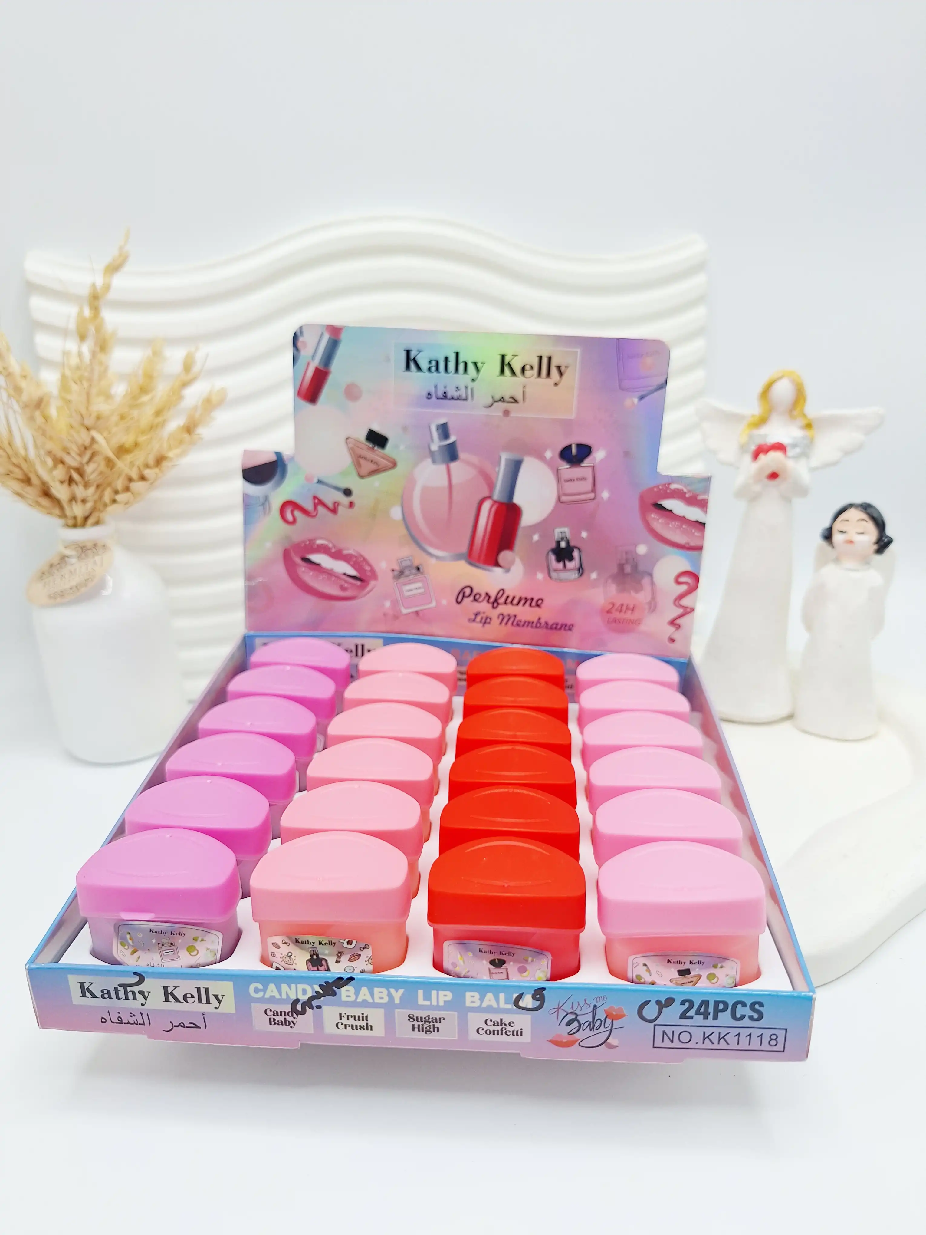 وازلین لب میوه ای نرم کننده لب برند Kathy Kelly کد 1118