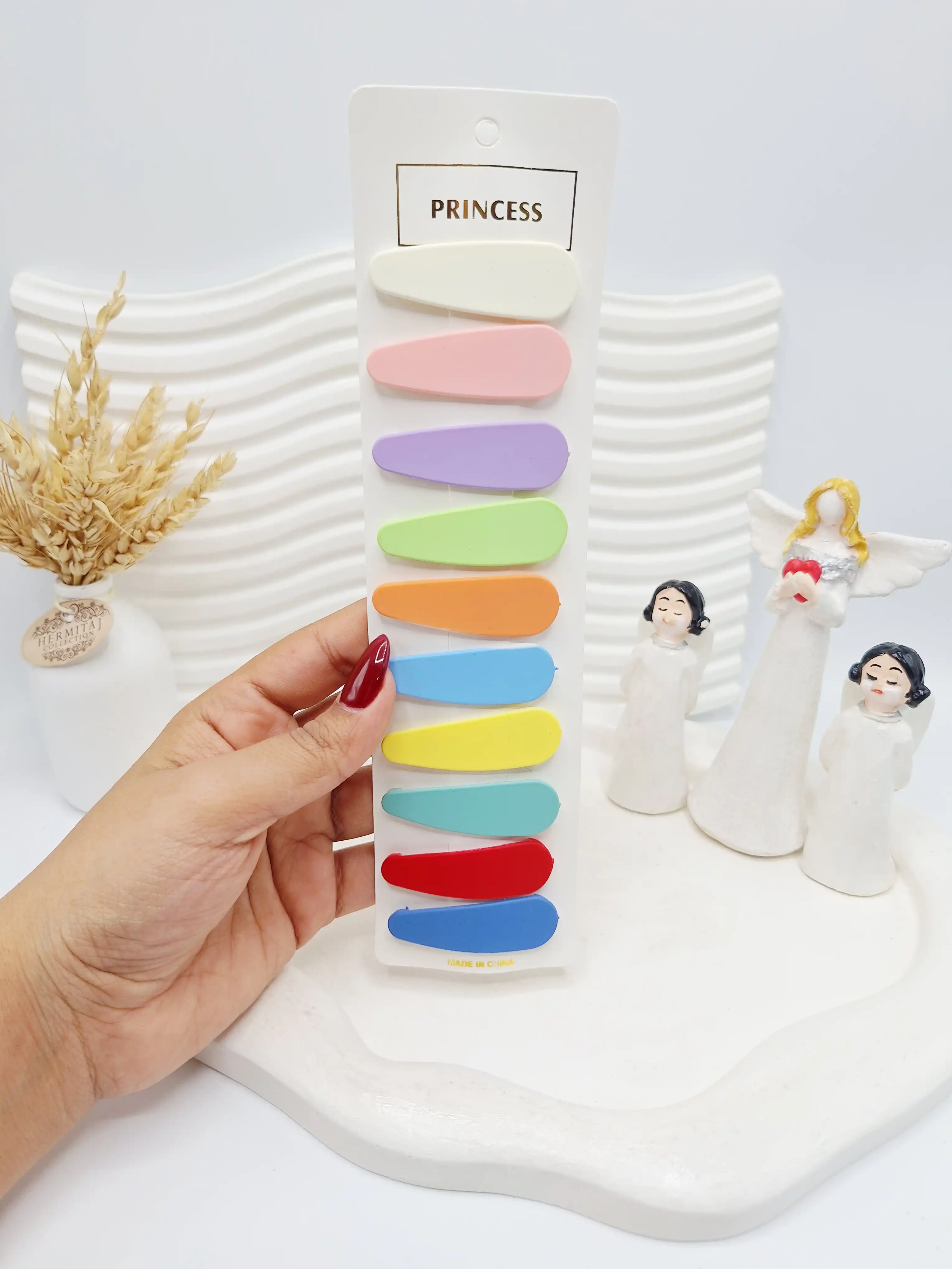 گیره تق تقی فانتزی برند PRINCESS