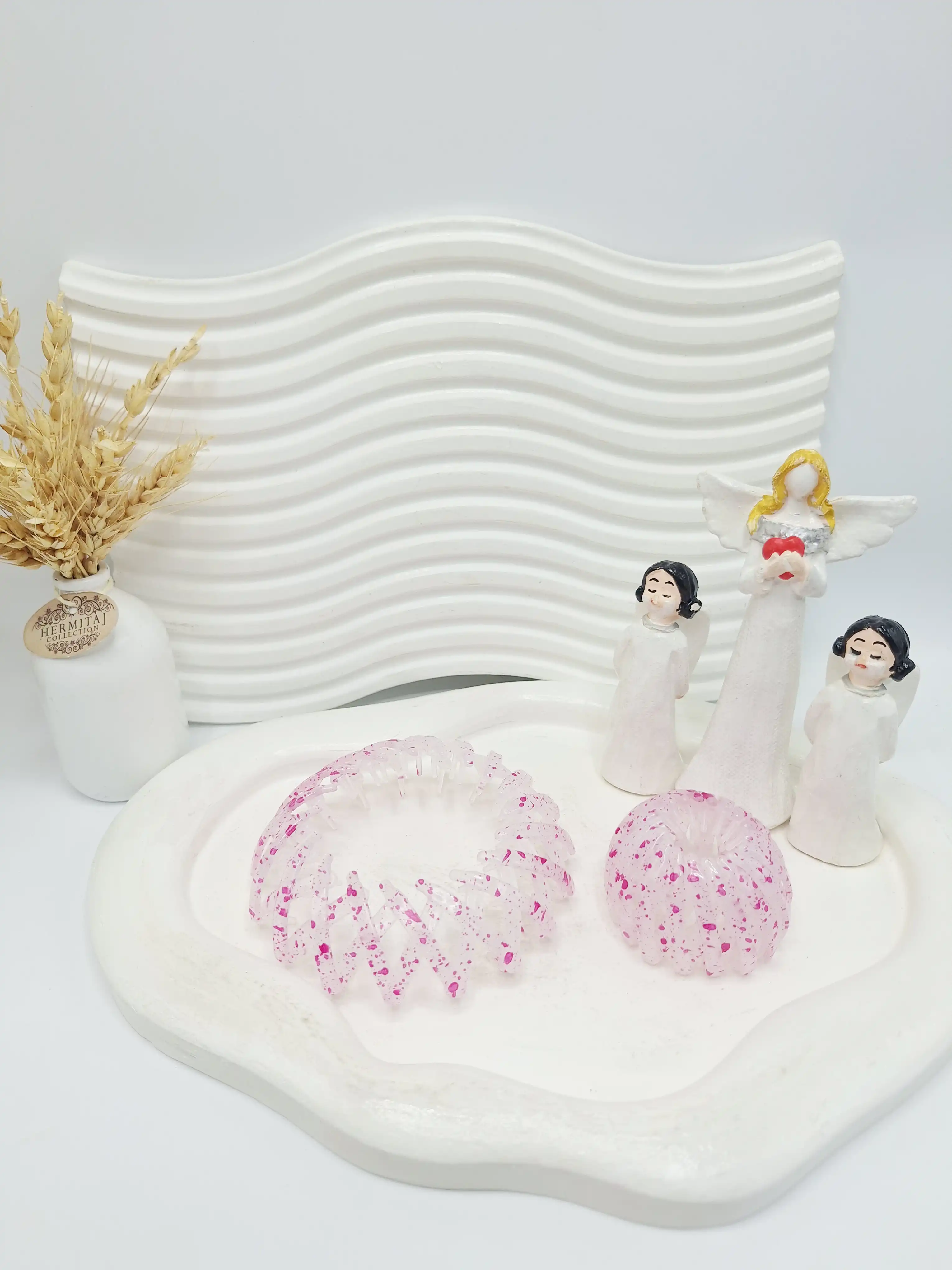 کلیپس چنگکی گوجه ای آبرنگی