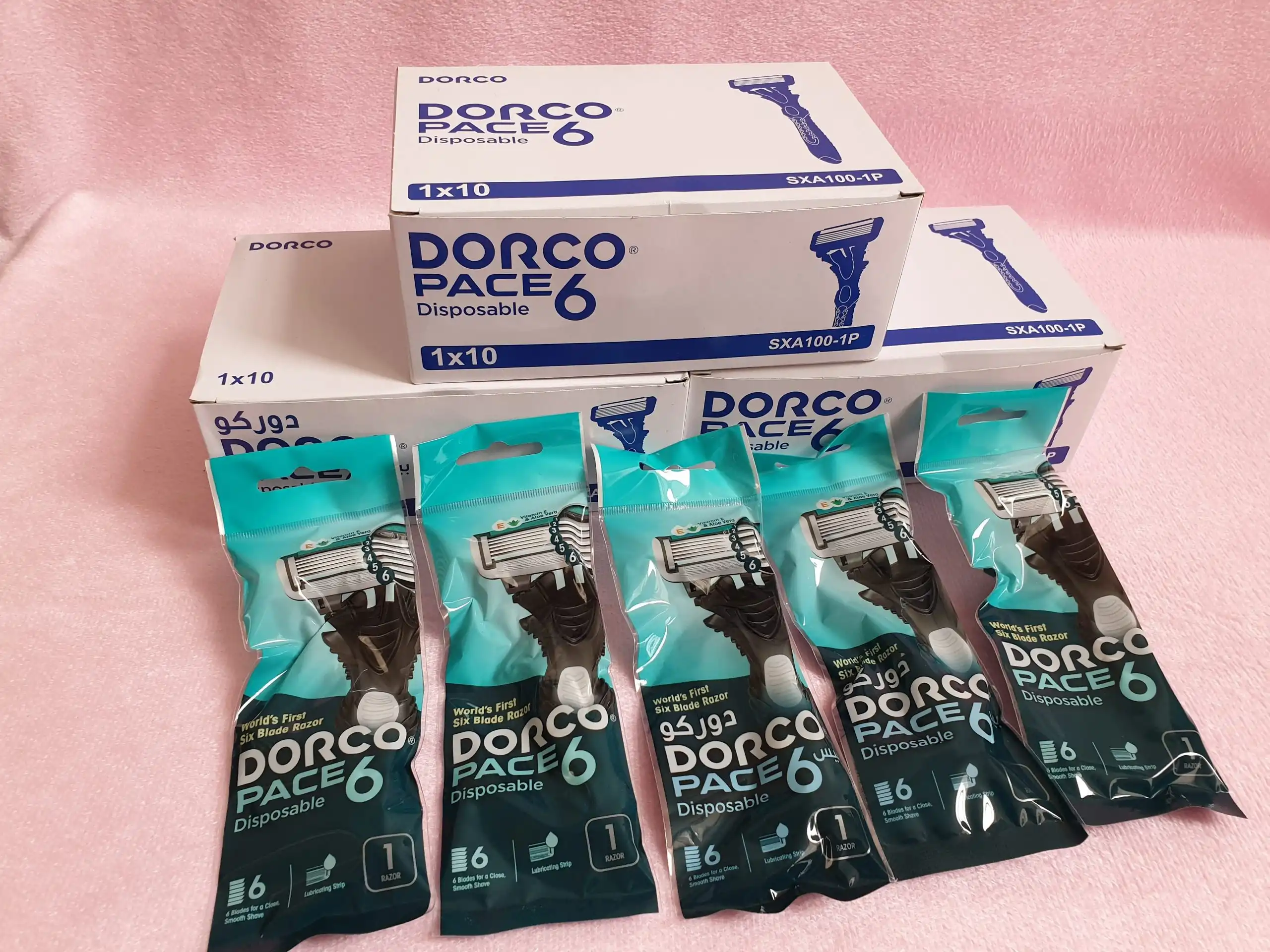 خودتراش Dorco مدل Pace 6 بسته 1 عددی