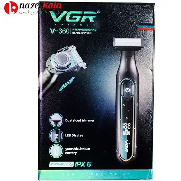 ماشین اصلاح موی سر و صورت VGR مدل V‑360