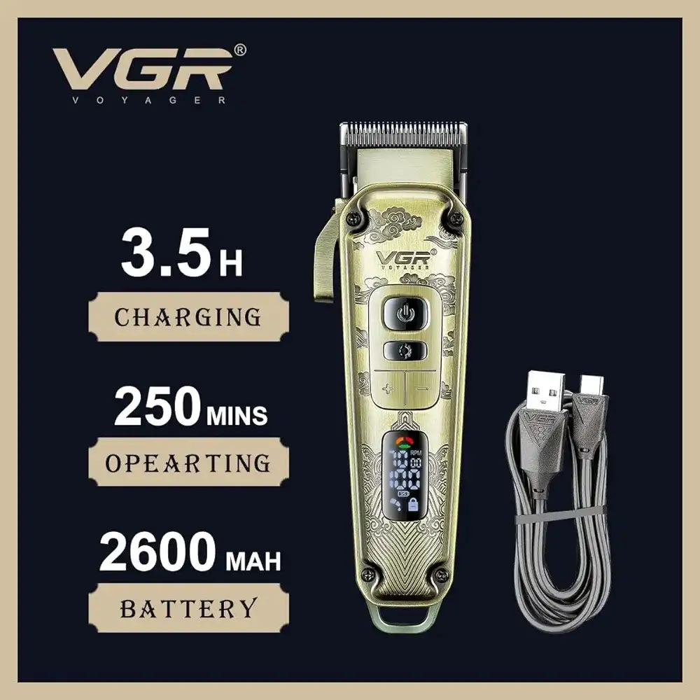ماشین اصلاح موی سر و صورت VGR مدل V‑005