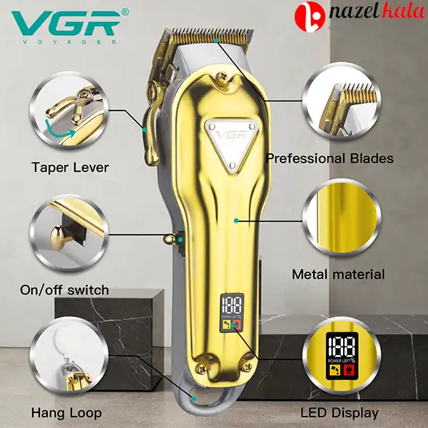 ماشین اصلاح موی سر و صورت VGR مدل V‑134