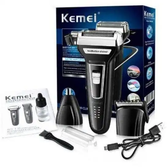 ماشین اصلاح موی سر و صورت Kemei مدل KM‑6558