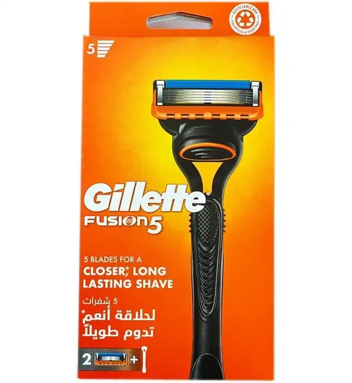 خودتراش Gillette مدل Fusion 5 به همراه 2 یدک