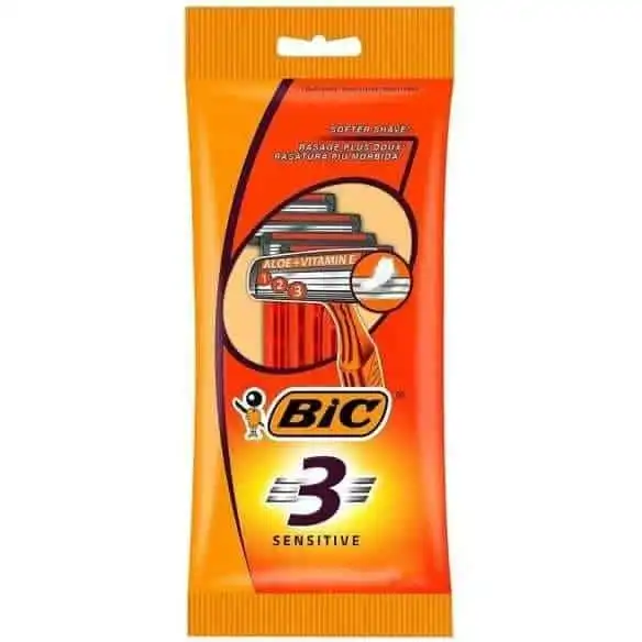 خودتراش BIC مدل Sensitive بسته 3 عددی