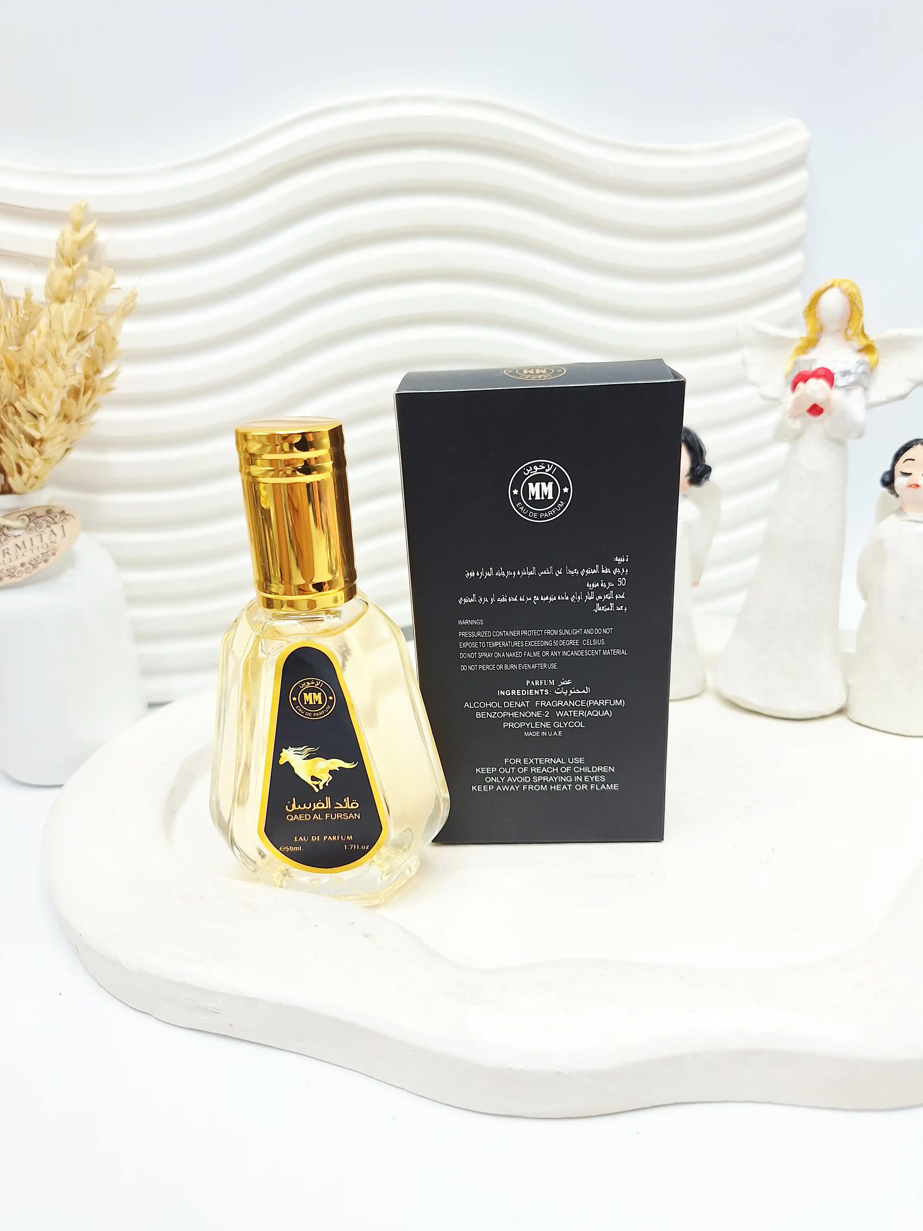 عطر خوشبو ۵۰ میل قاعد الفرسان اماراتی کد 3845