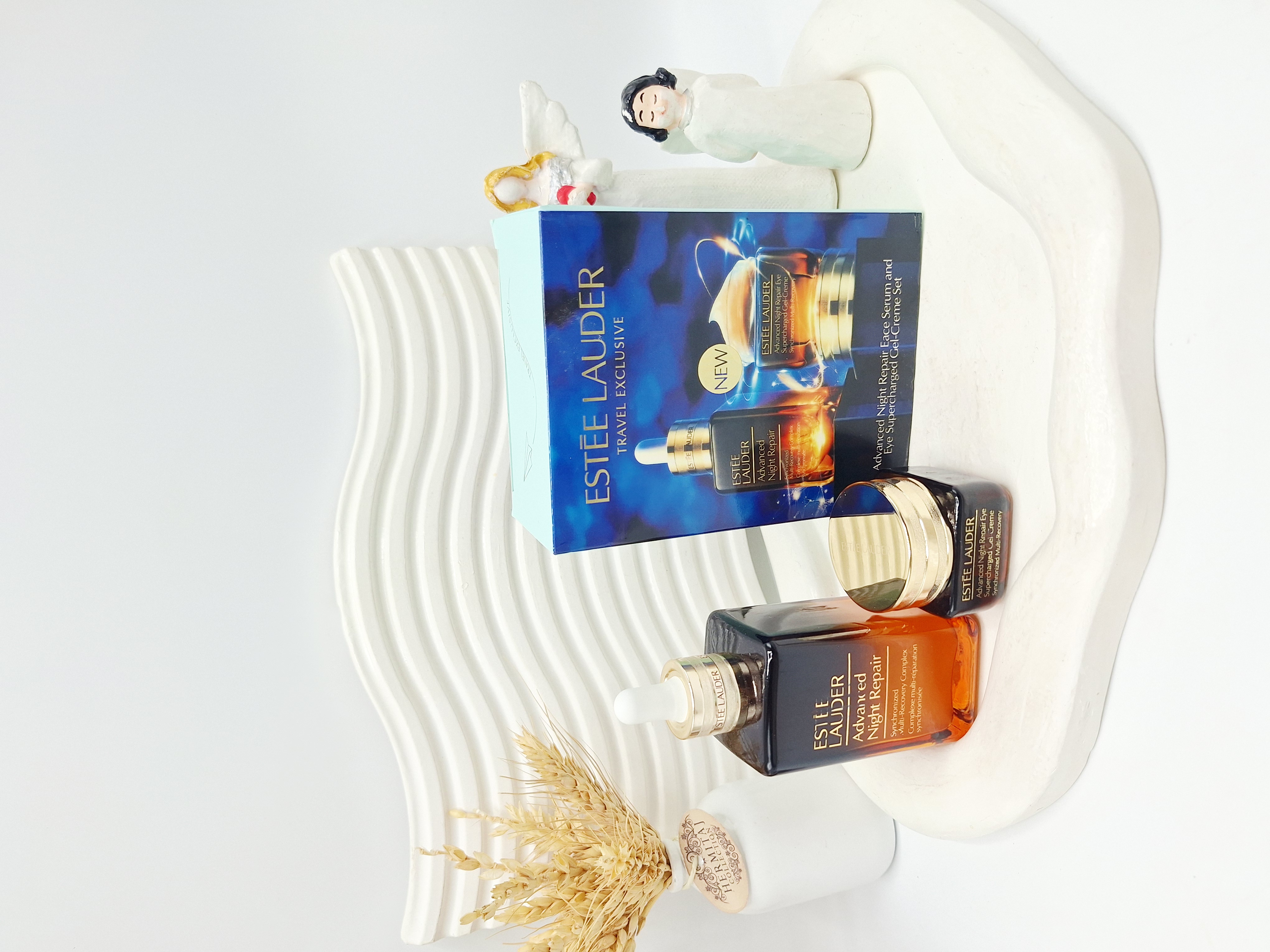 ست دو تایی سرم و کرم دور چشم ترمیم کننده برند ESTEE LAUDER کد 1205