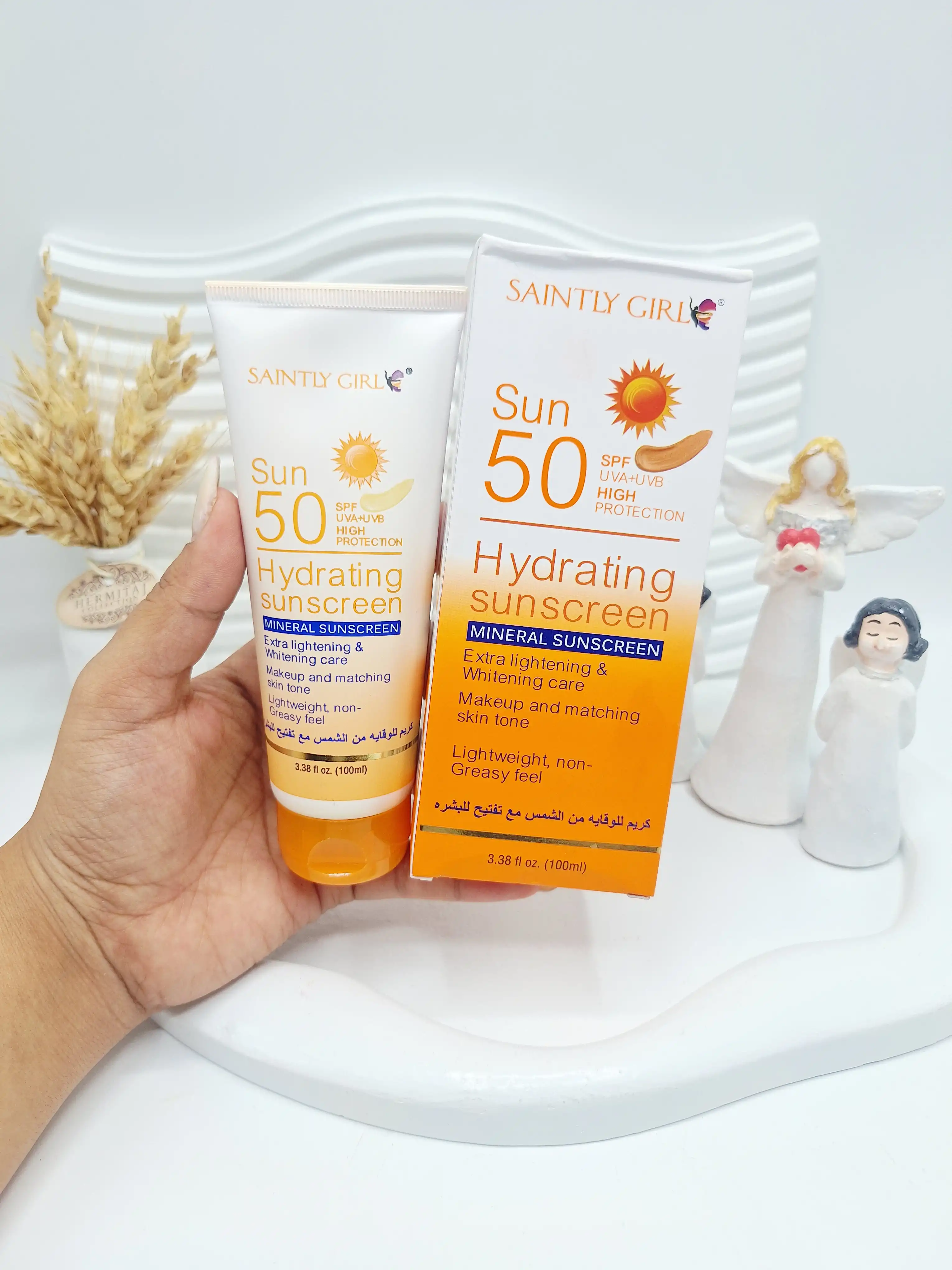 کرم ضد آفتاب بی رنگ SPF 50 برند سان کد 0769