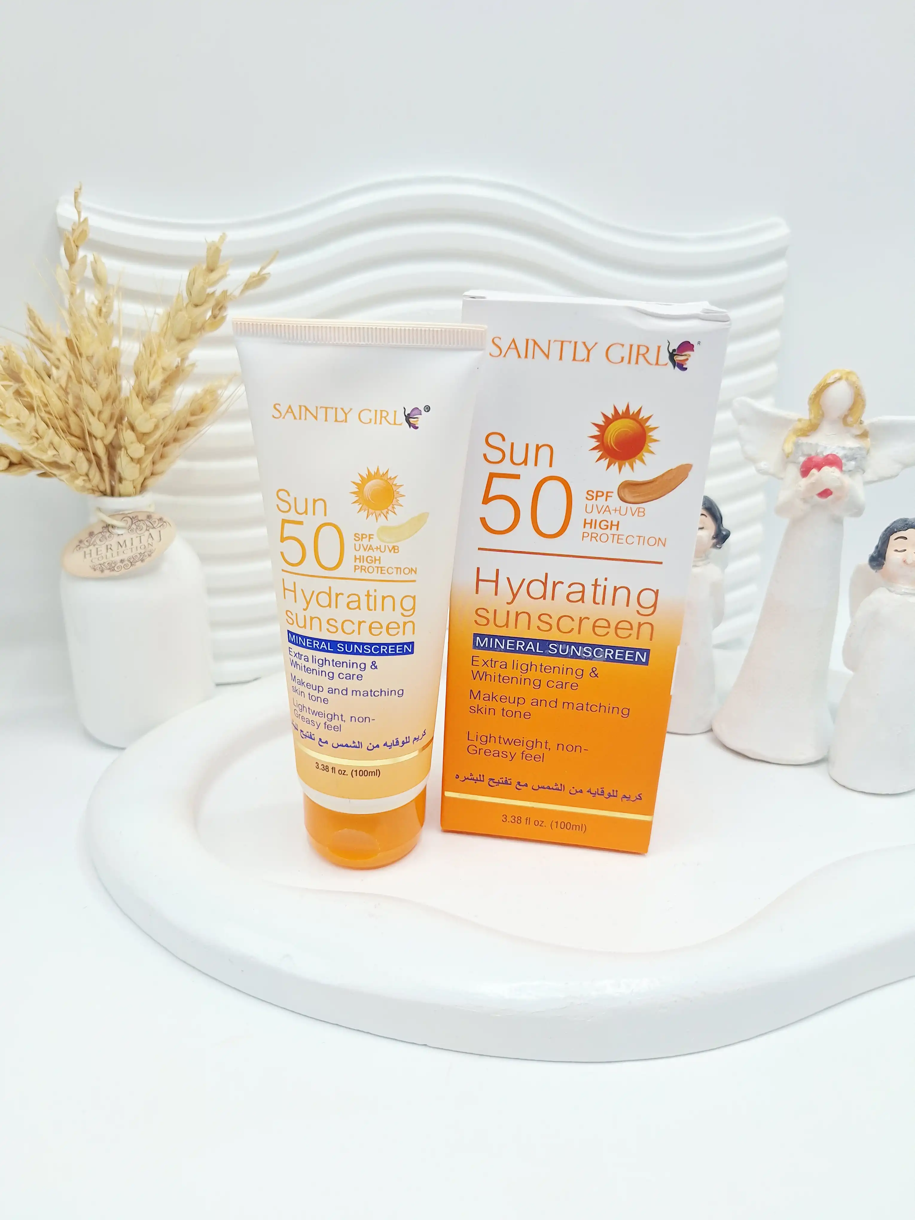 کرم ضد آفتاب بی رنگ SPF 50 برند سان کد 0769