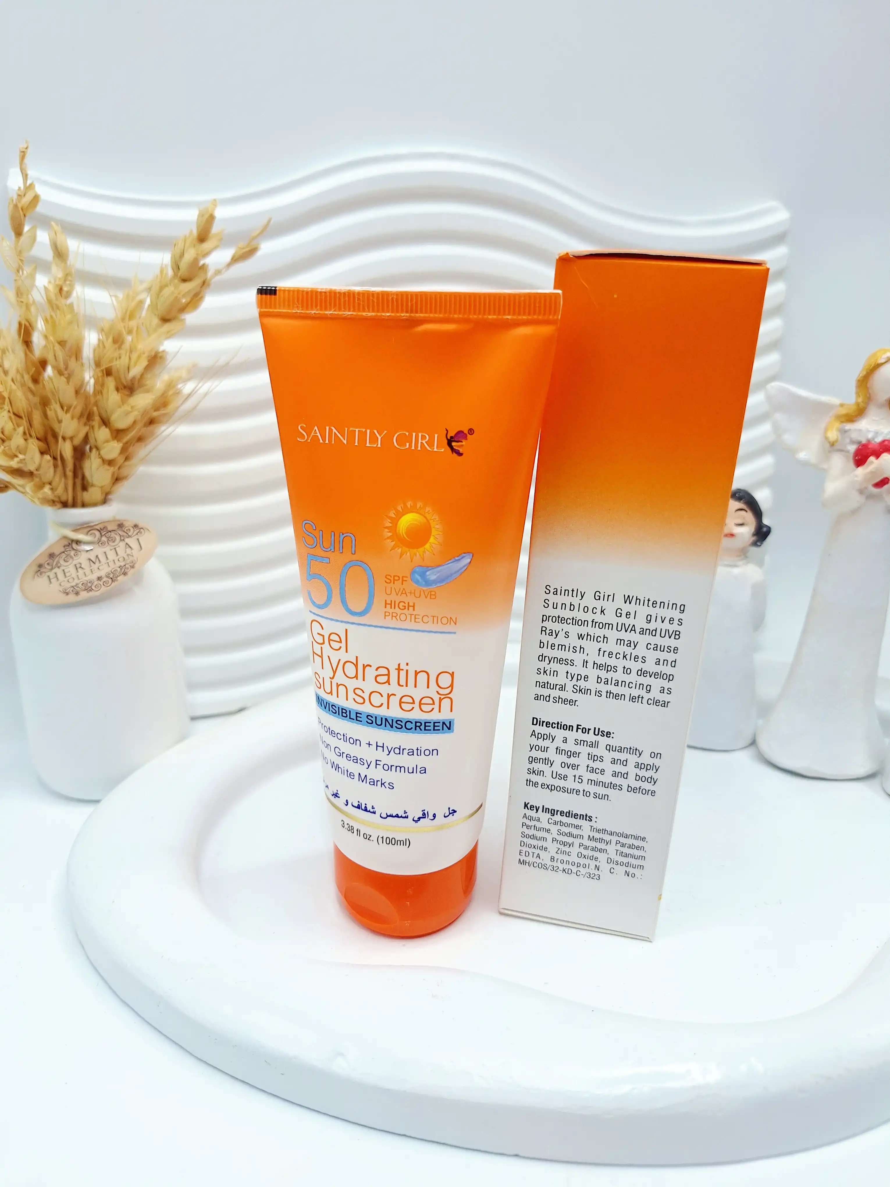 ضد آفتاب ژلی آبرسان سان SPF 50 کد 7379