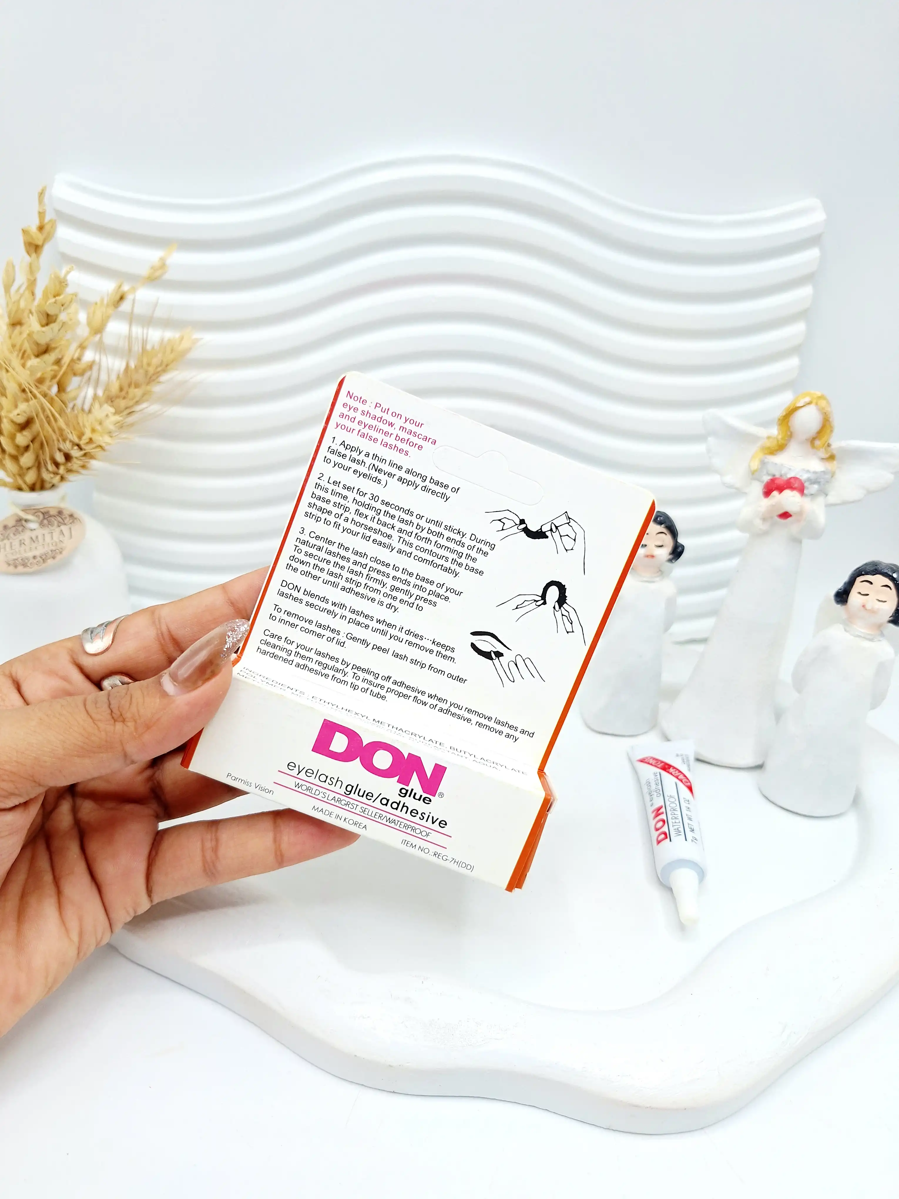 چسب مژه ضدآب دان DON مدل Eyelash Glue/Adhesive