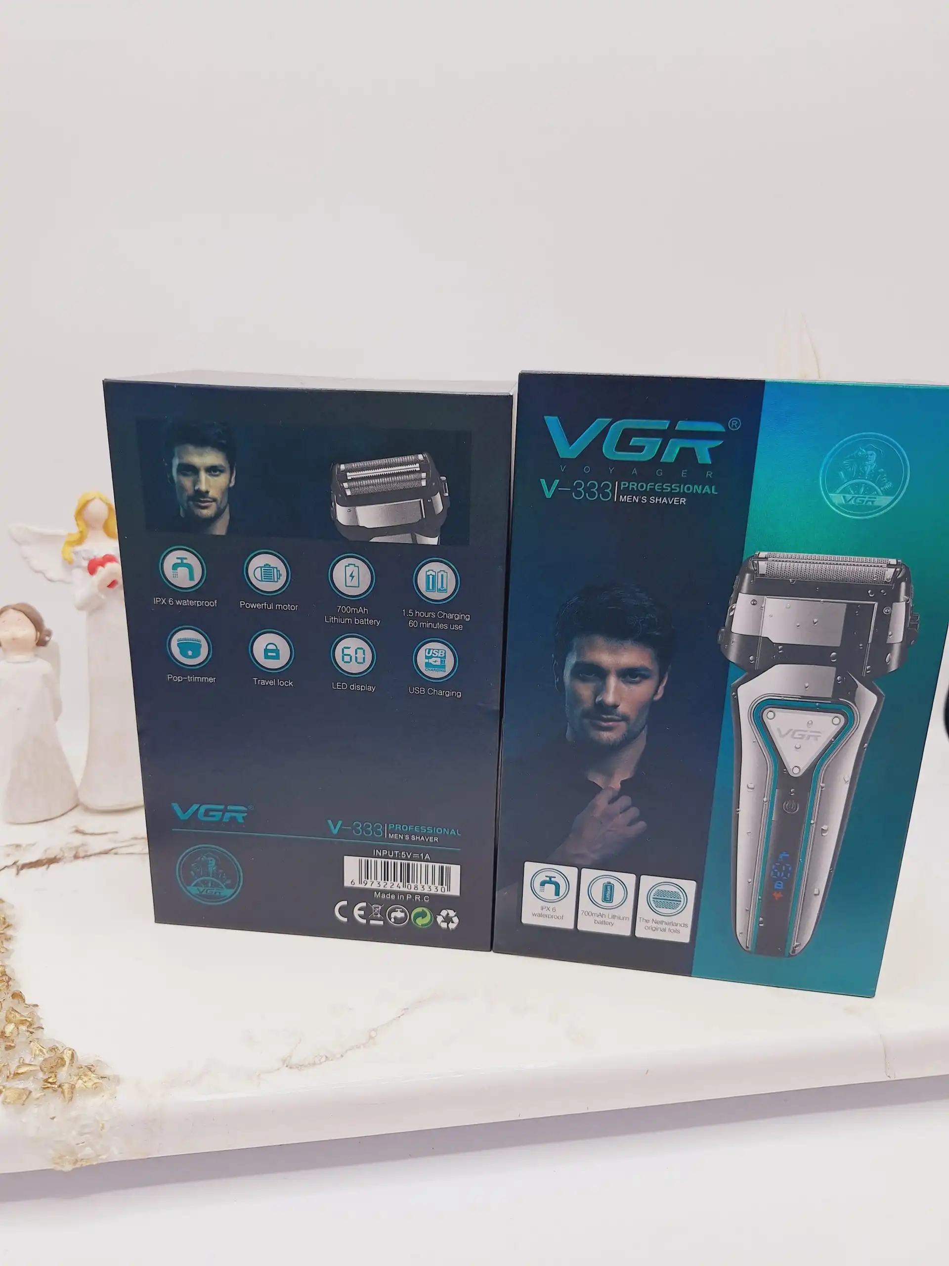 ماشین اصلاح موی صورت مردانه وی جی ار VGR مدل V-333