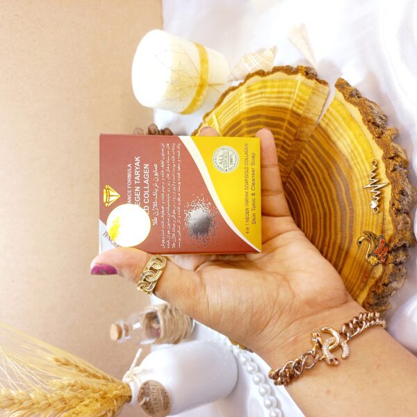 مشخصات صابون تریاک کلاژن طلا اصل Soap Taryak