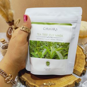 ماسک پودری جوانسازی کاسمارا CASMARA با عصاره درخت چای TEA TREE ساخت اسپانیا 100 گرمی