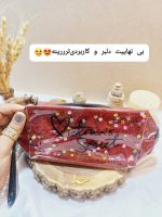 کیف لوازم آرایشی ویکتوریا سکرت شاین دار پولکی VICTORIA SECRET