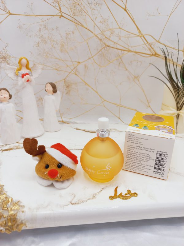 ادکلن عروسکی کودک مدل بابانوئل طلایی کد 14430 3