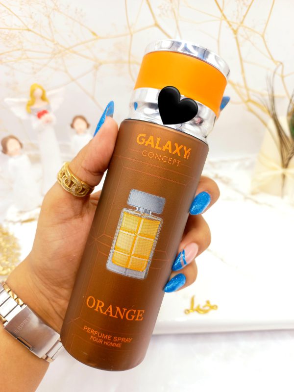 اسپری خوشبو کننده مردانه گلکسی GALAXY مدل ORANGE کد B9192 1