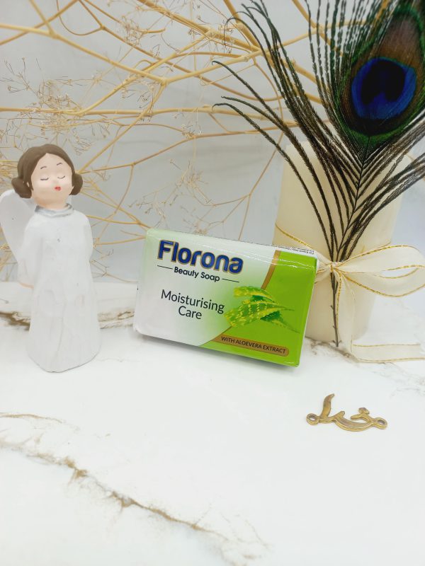 صابون 100 درصد گیاهی حاوی آلوئه ورا برند فلورونا FLORONA 2