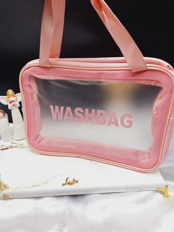 کیف لوازم آرایش بزرگ WASHBAG سایز 20*30 کد 8694 1