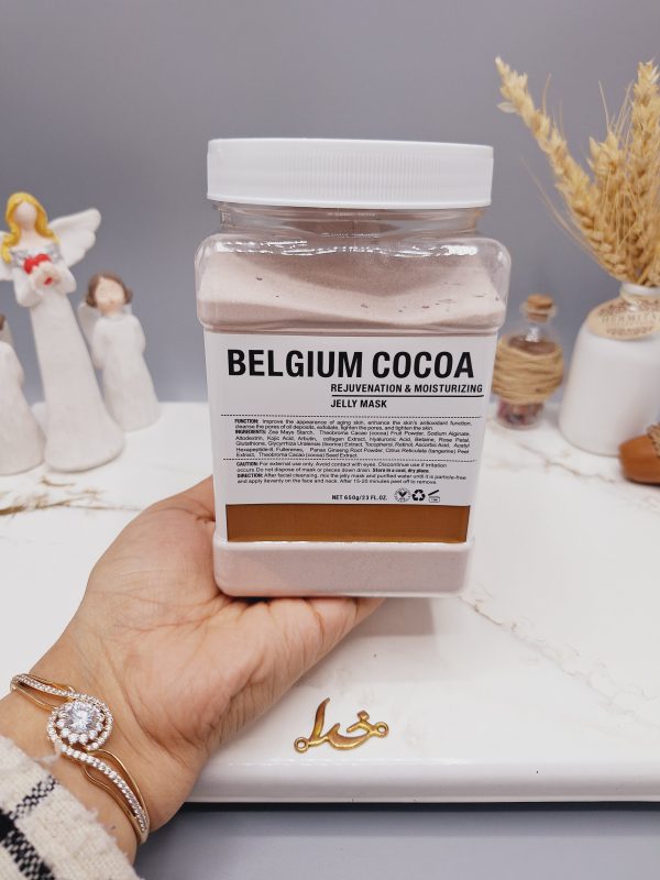 ماسک هیدروژلی کاکائو 650 گرمی BELGIUM COCOA ساخت چین 1