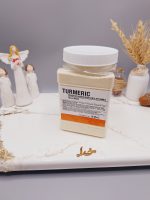 مشخصات ماسک هیدروژلی زردچوبه 650 گرمی TURMERIC ساخت چین